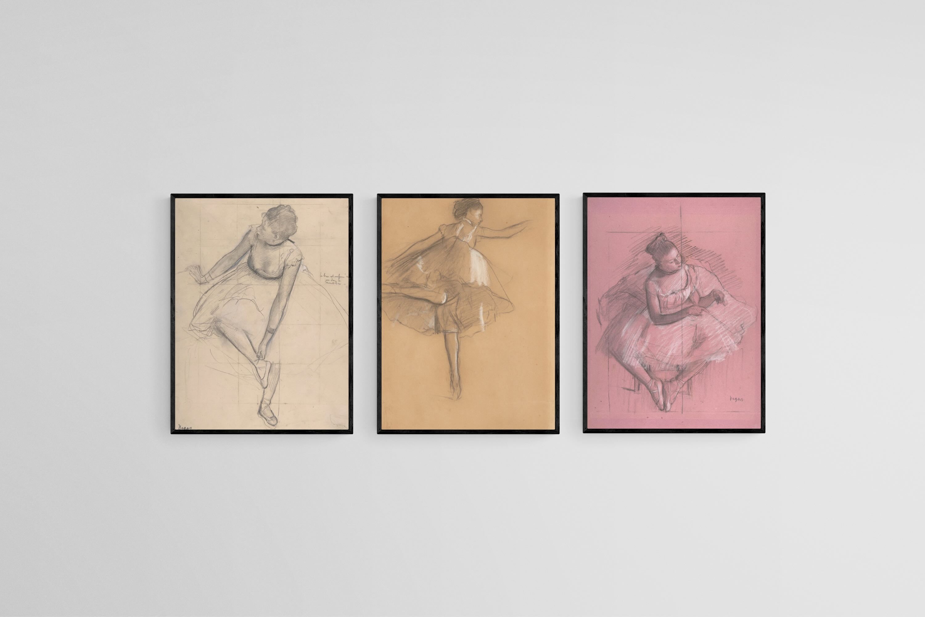 Vintage Ballet Sketches