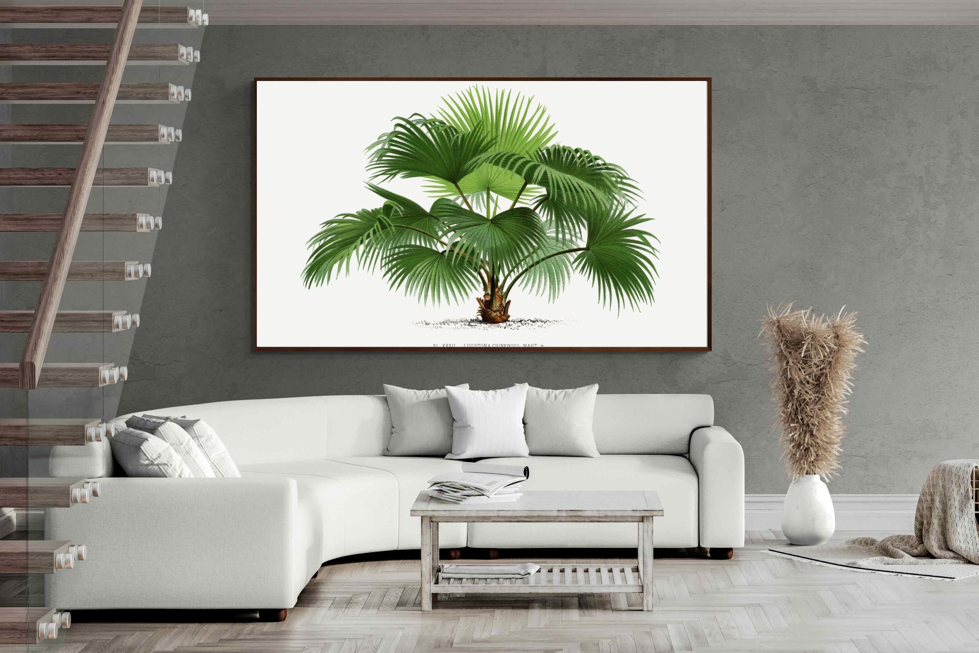 Pixalot ® Vintage Palm Illustration #1