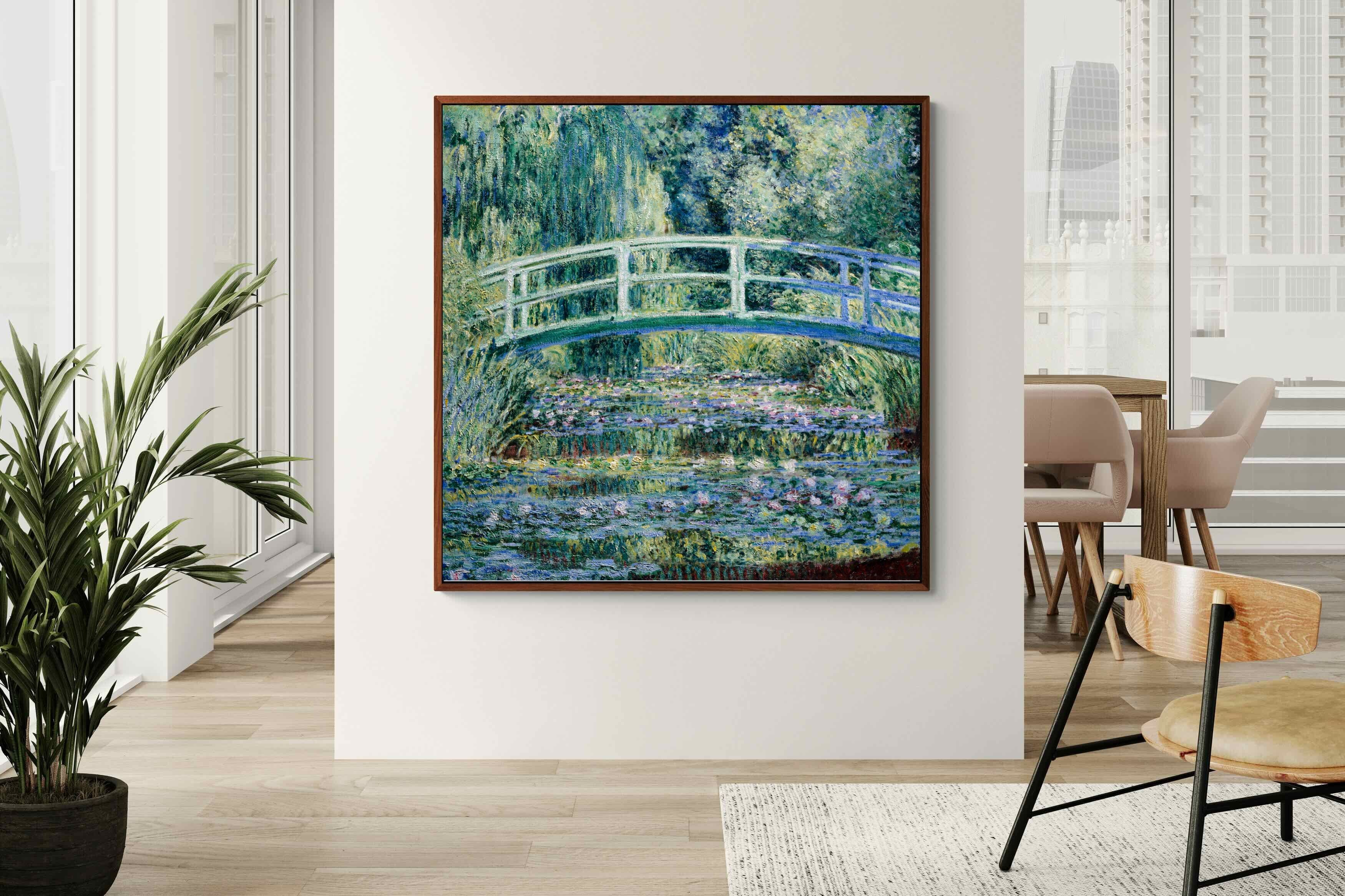 Pixalot Water Lilies and Japanese Bridge