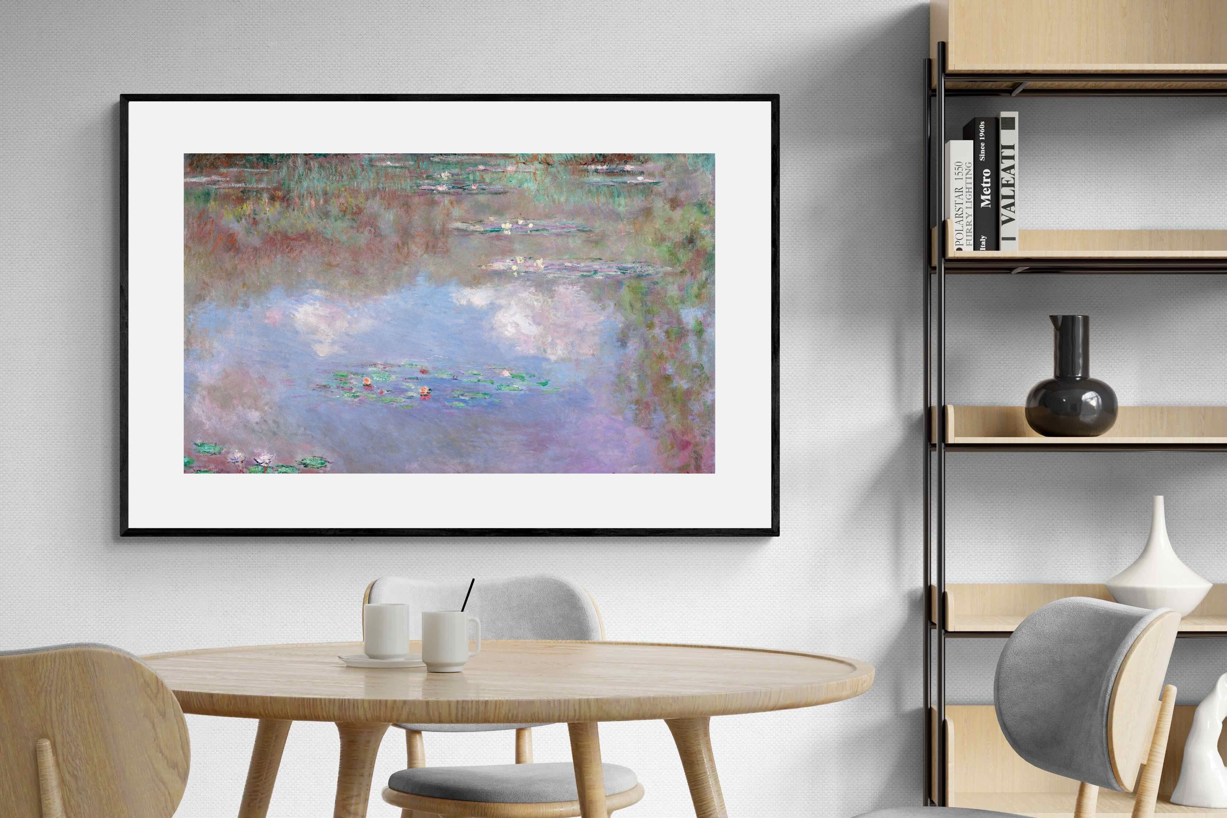 Pixalot Water Lily Pond with Clouds