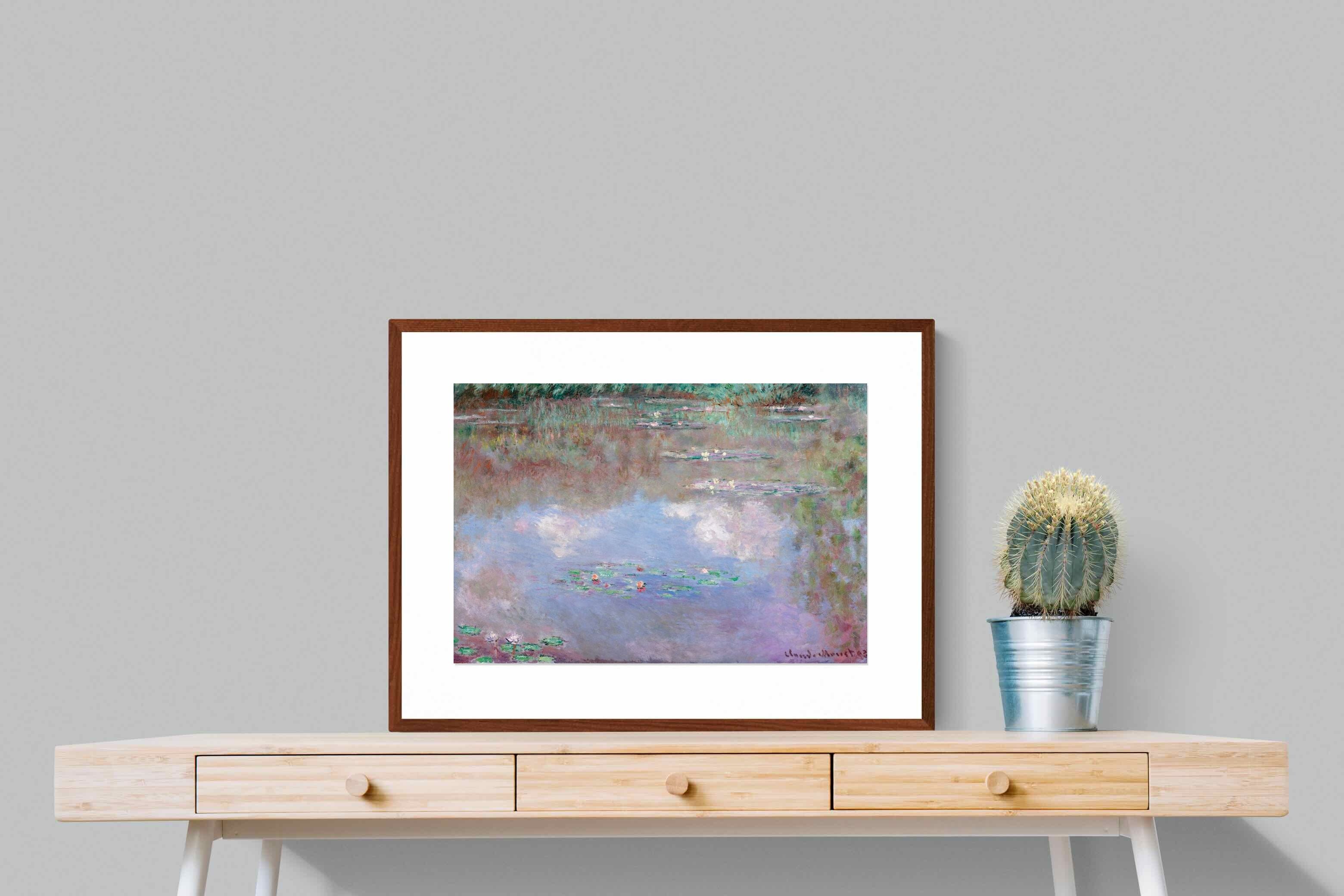 Pixalot Water Lily Pond with Clouds