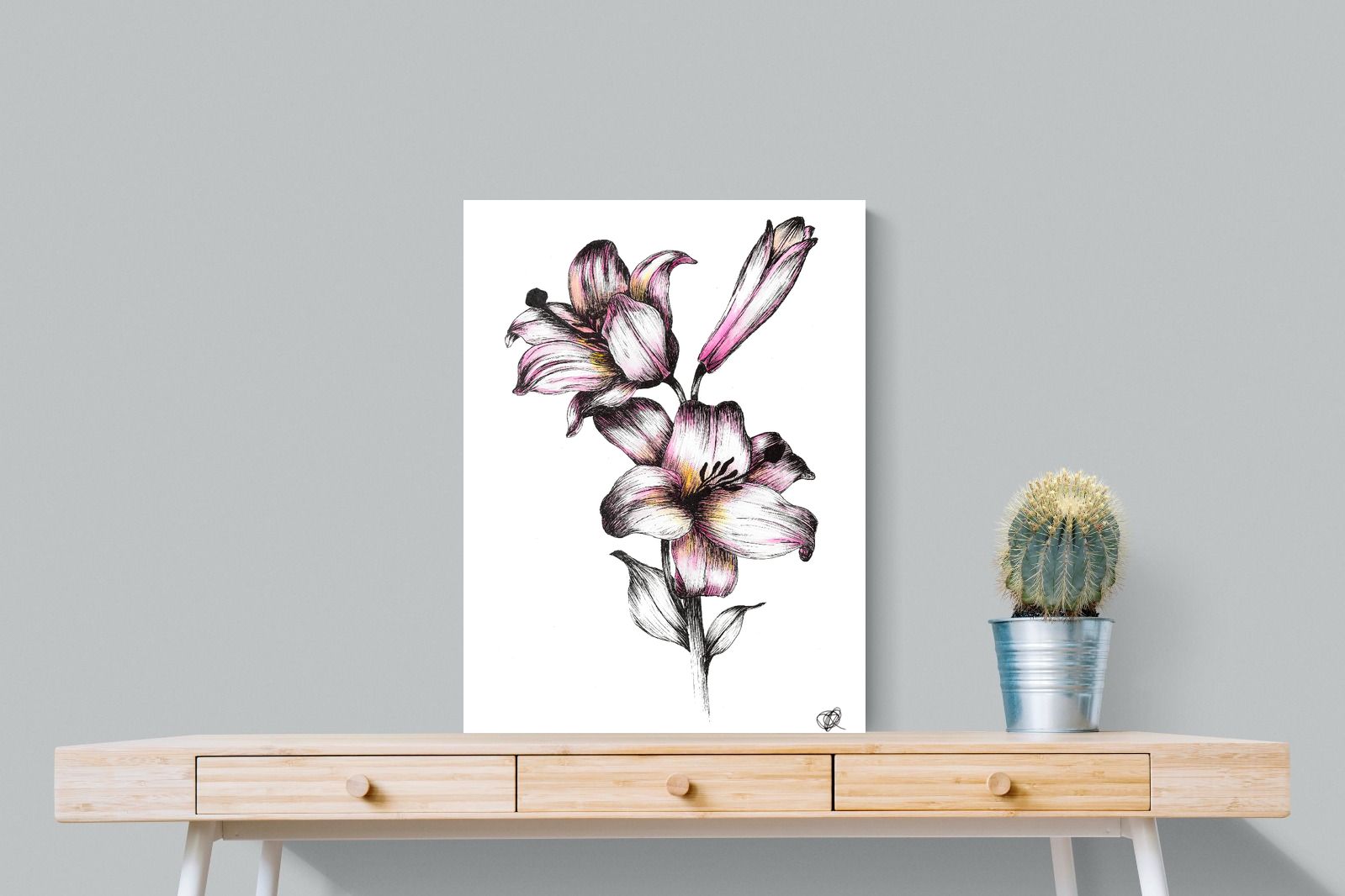 Pixalot Watercolour Lilies