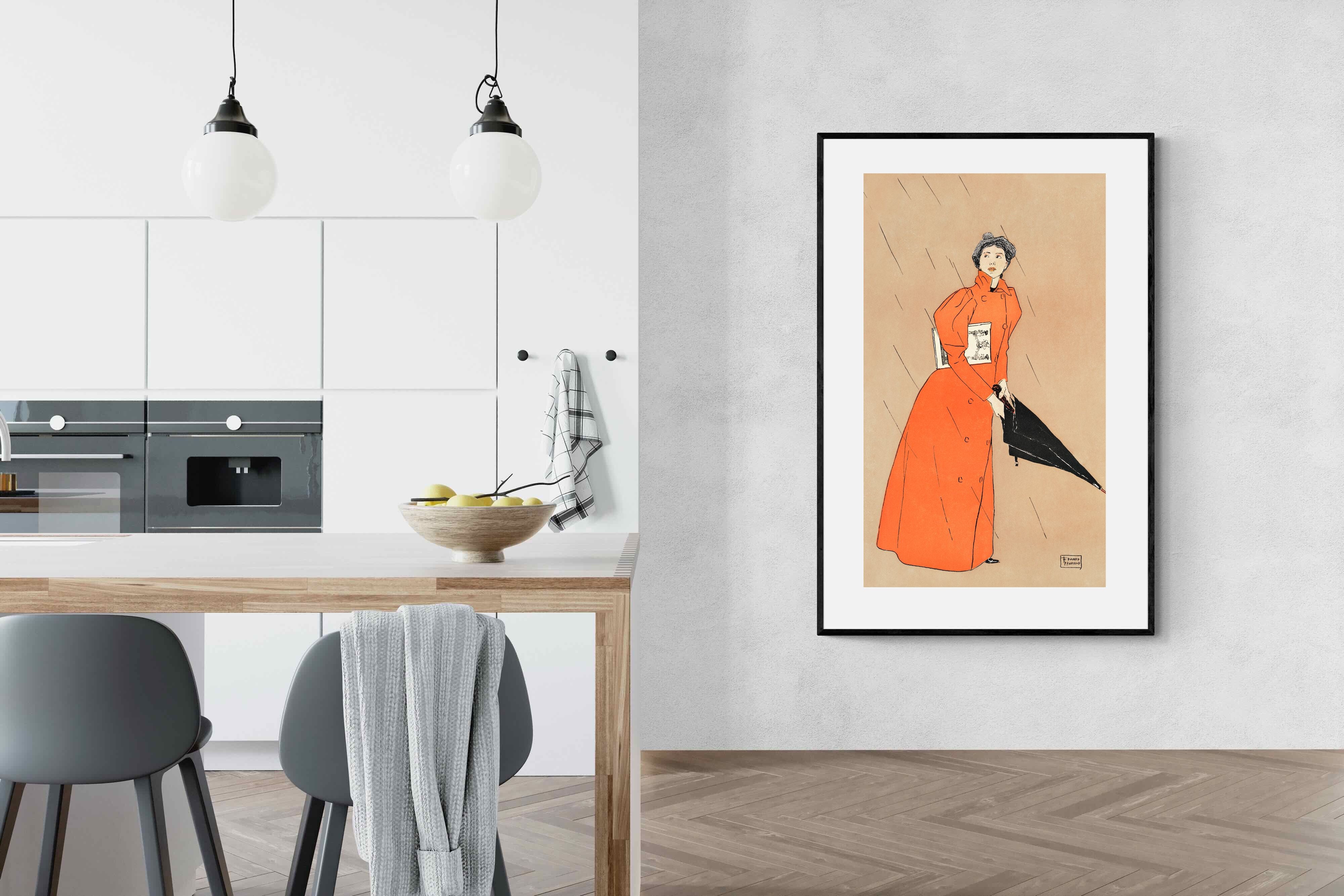 Pixalot Woman Holding Umbrella