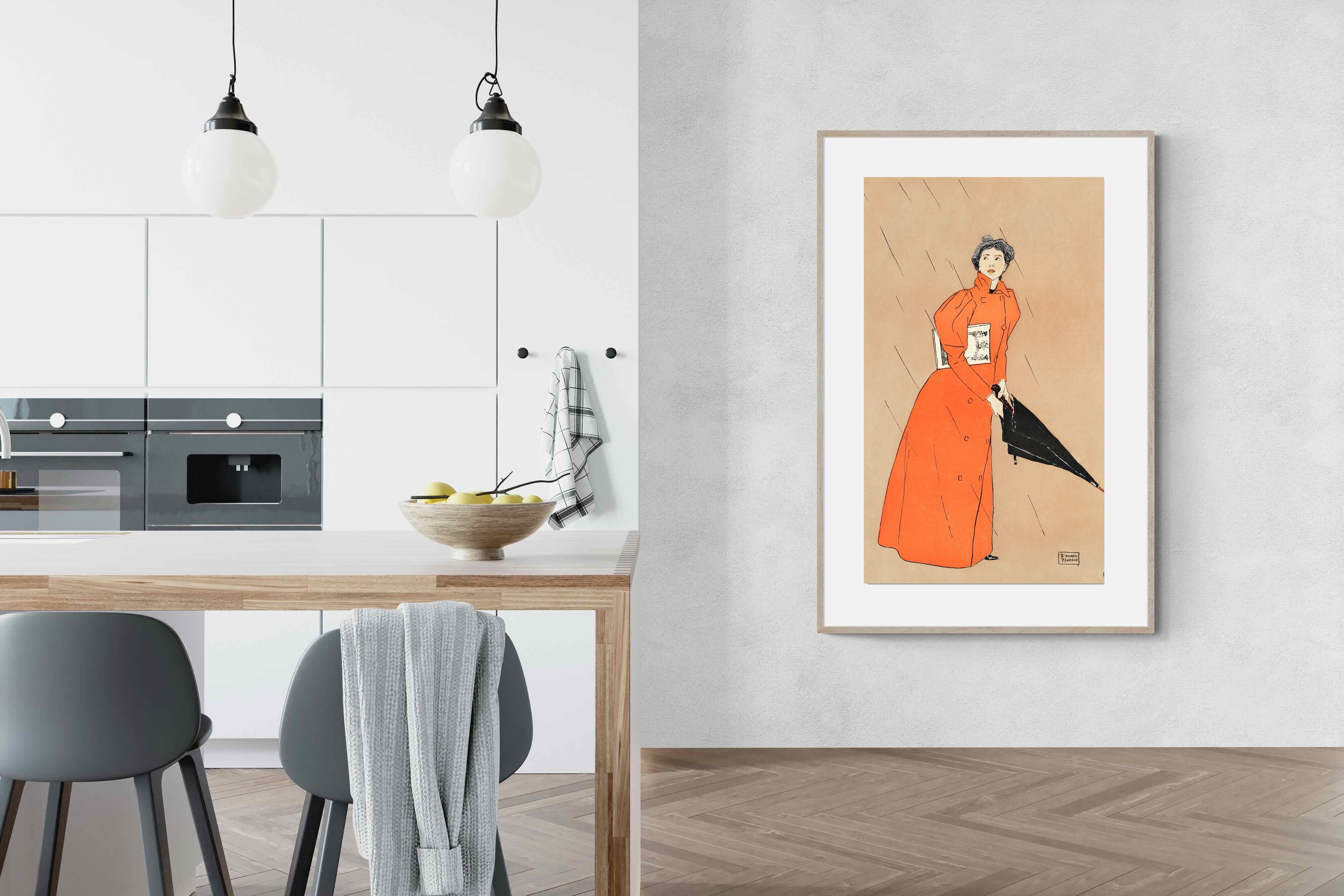 Pixalot Woman Holding Umbrella