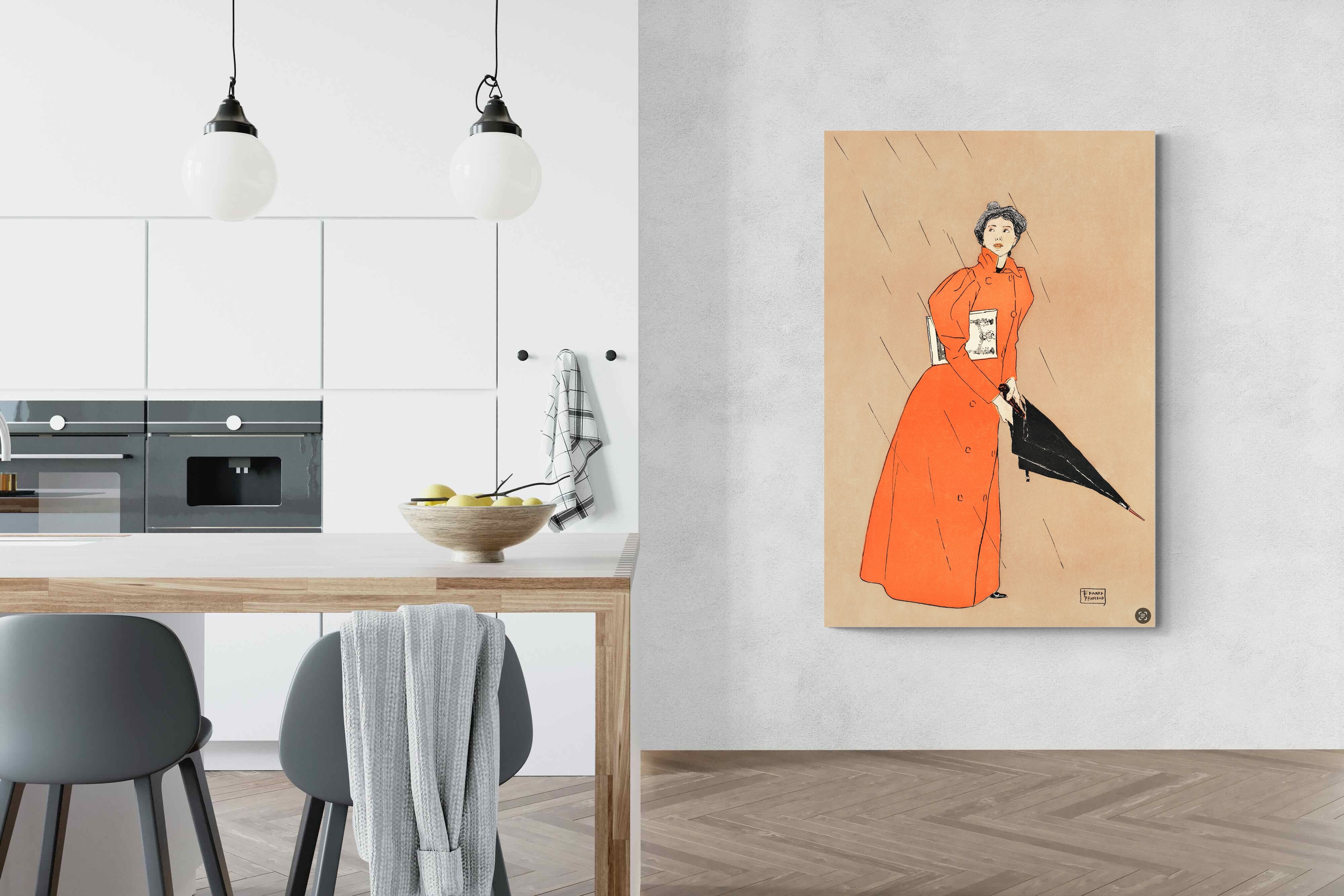 Pixalot Woman Holding Umbrella