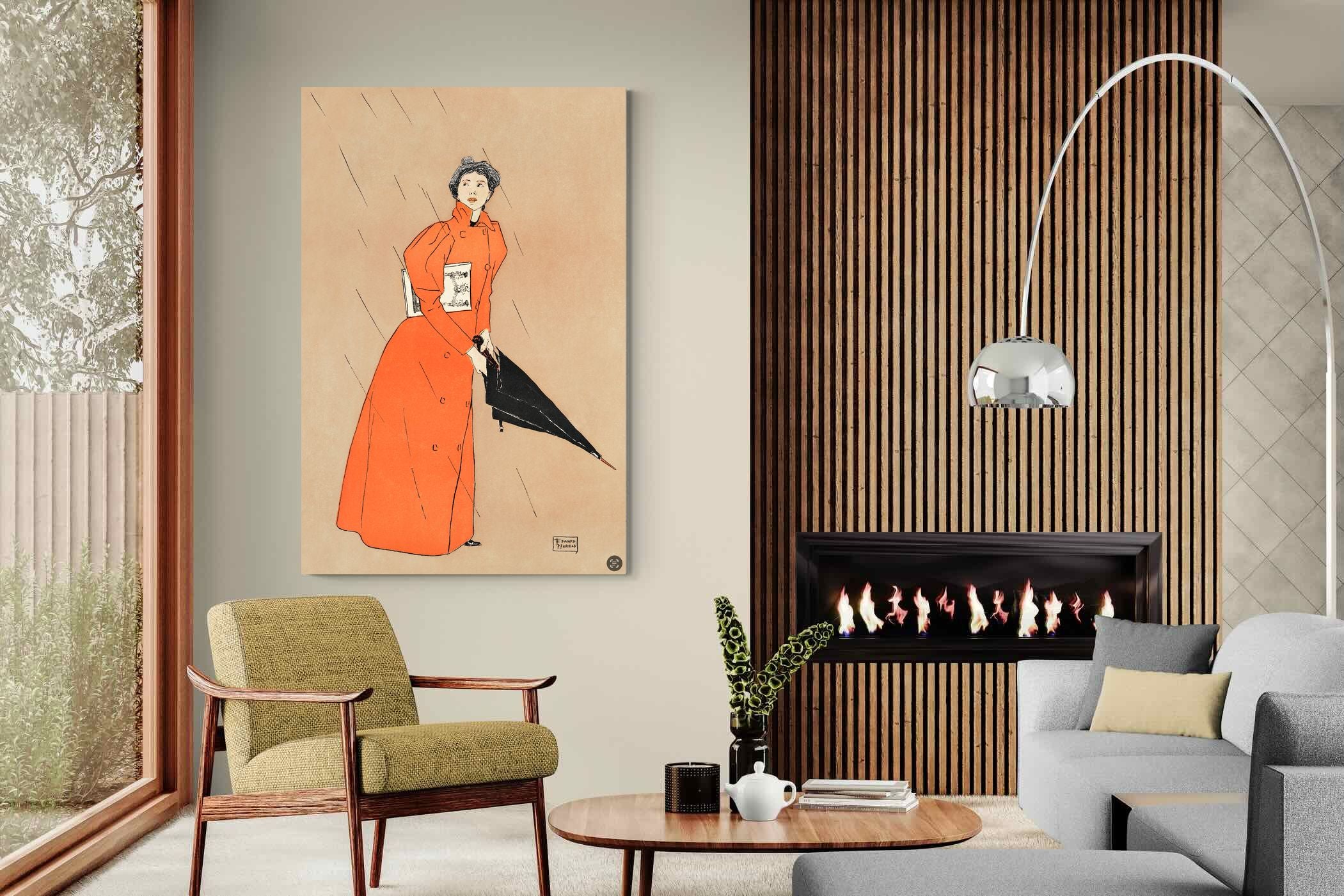 Pixalot Woman Holding Umbrella