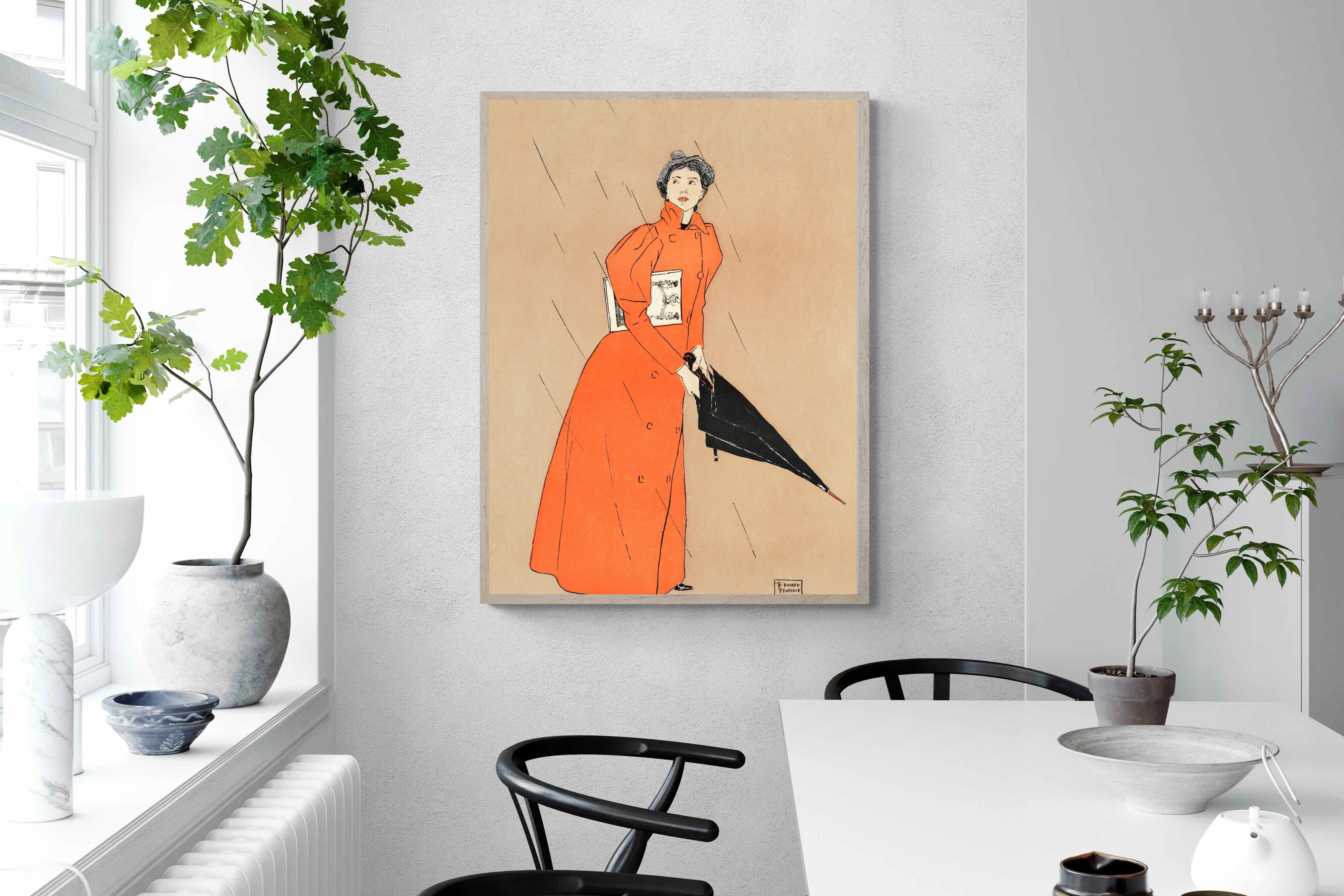 Pixalot Woman Holding Umbrella