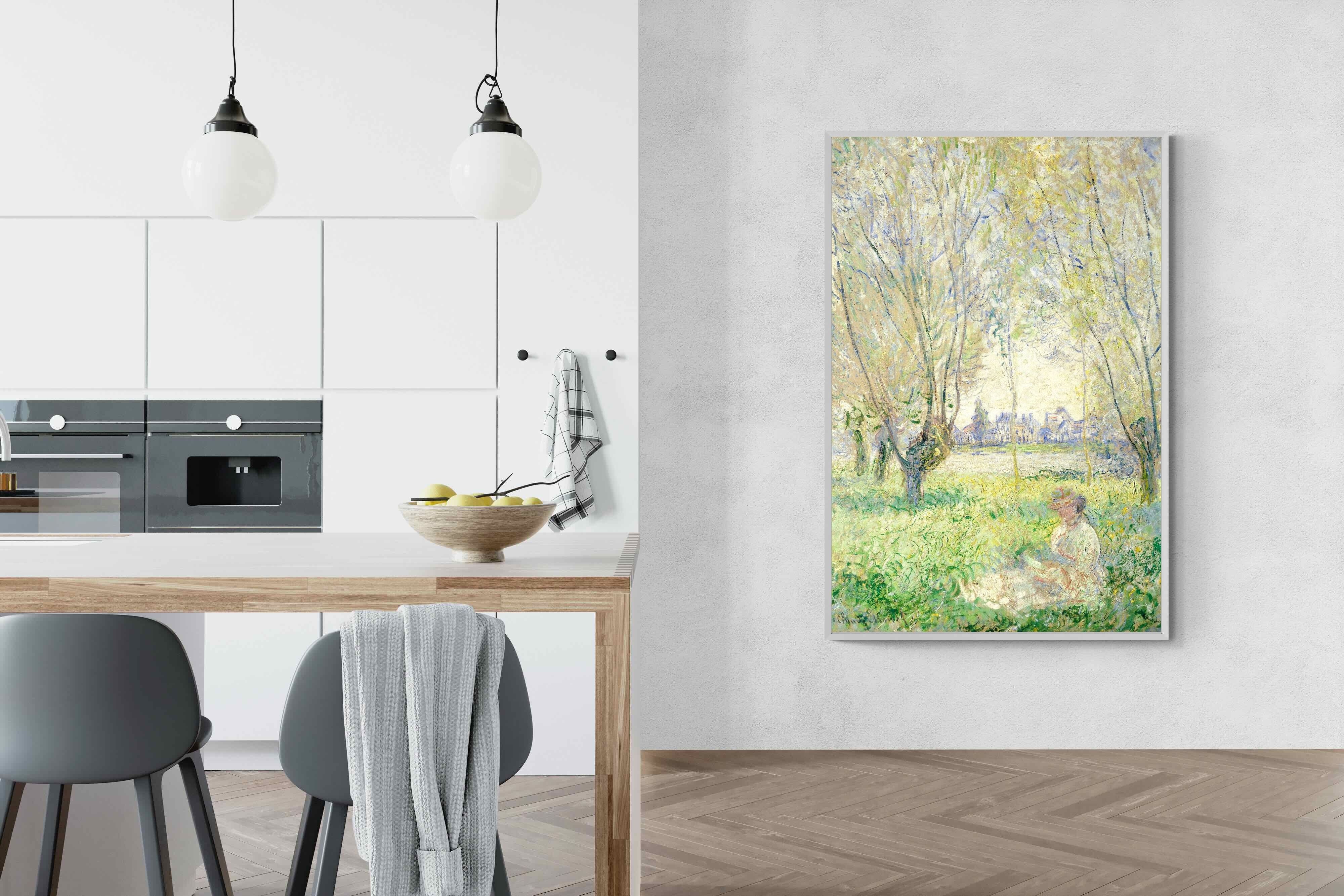 Pixalot ® Woman Seated under the Willows