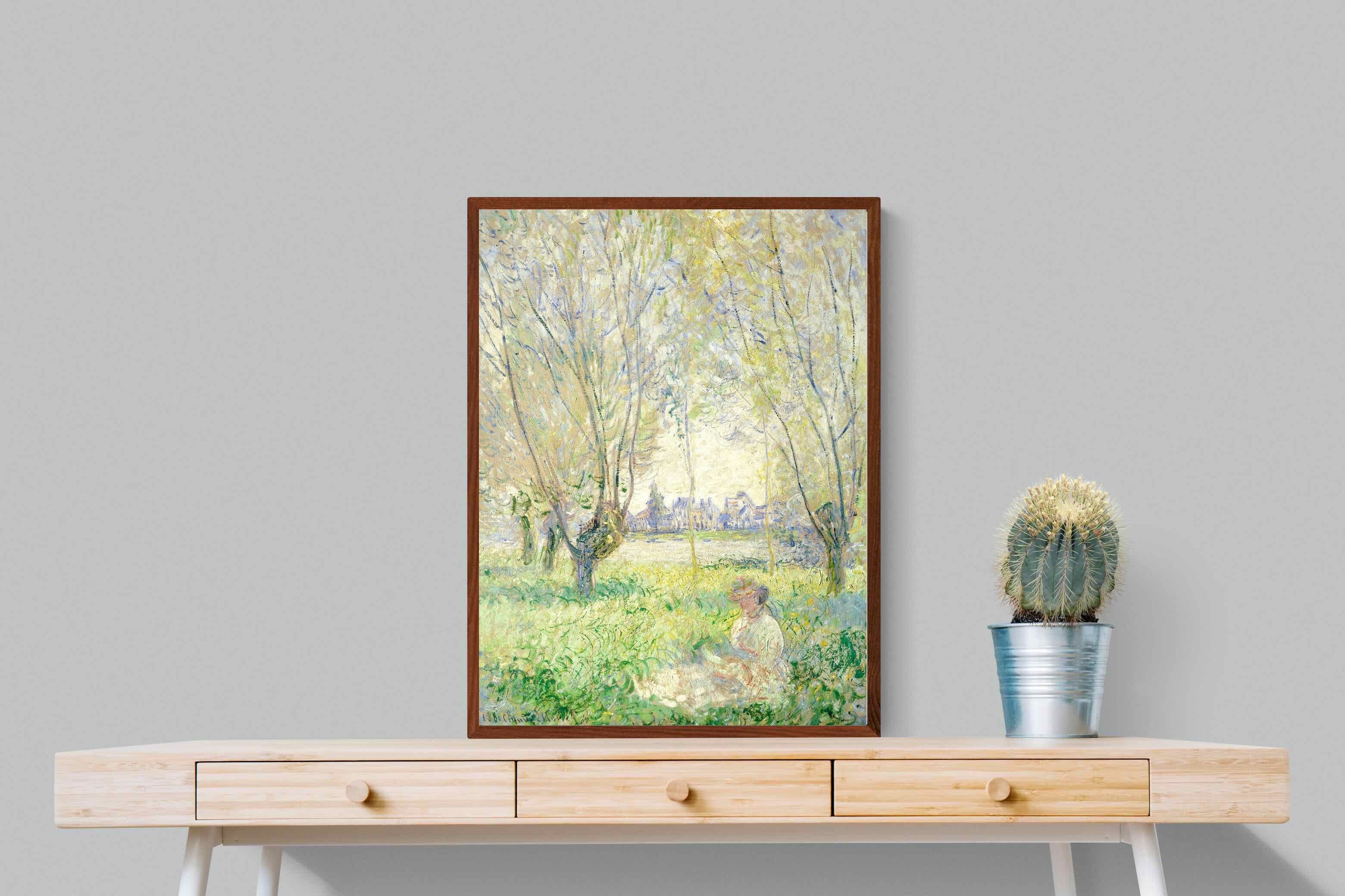 Pixalot ® Woman Seated under the Willows