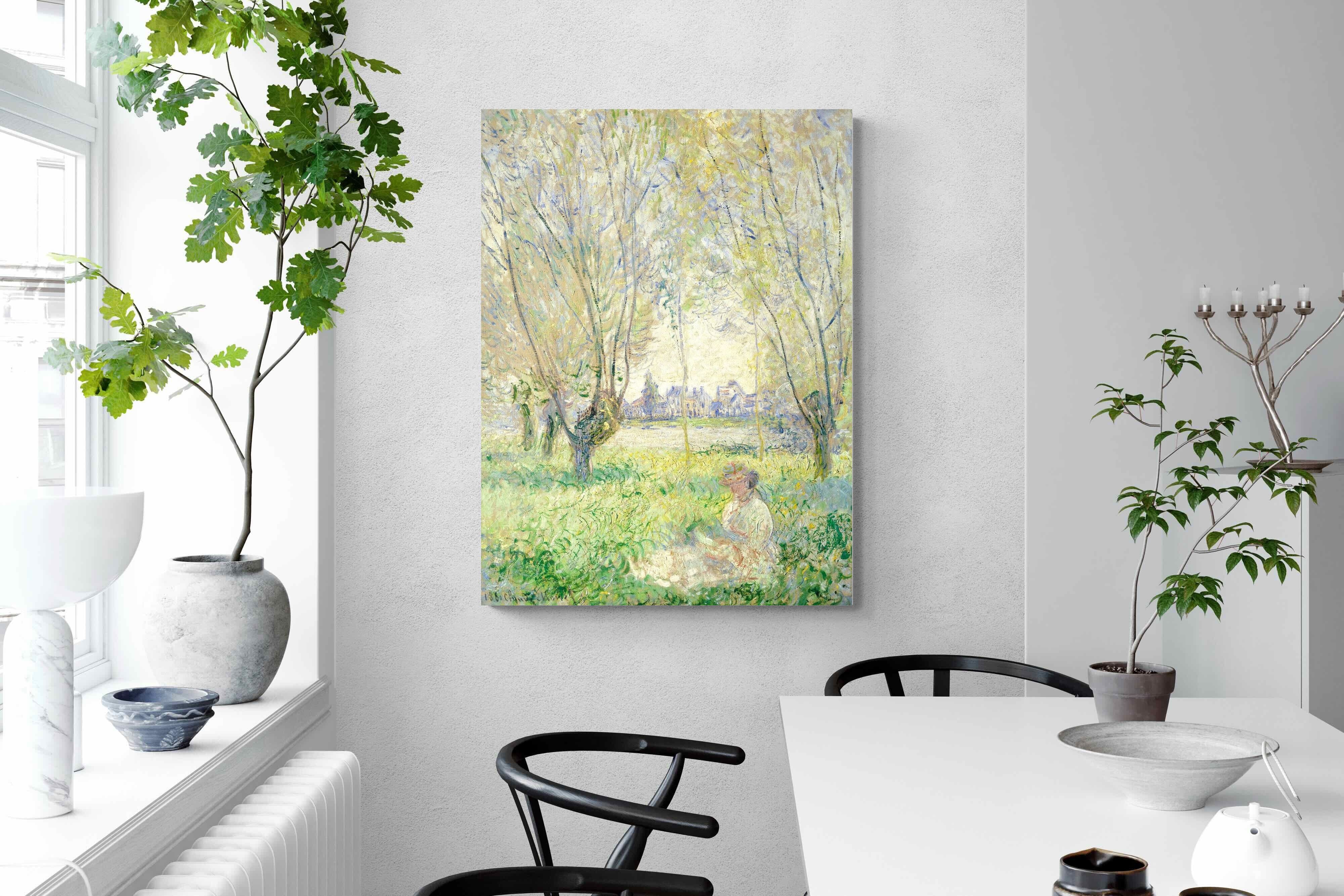 Pixalot ® Woman Seated under the Willows