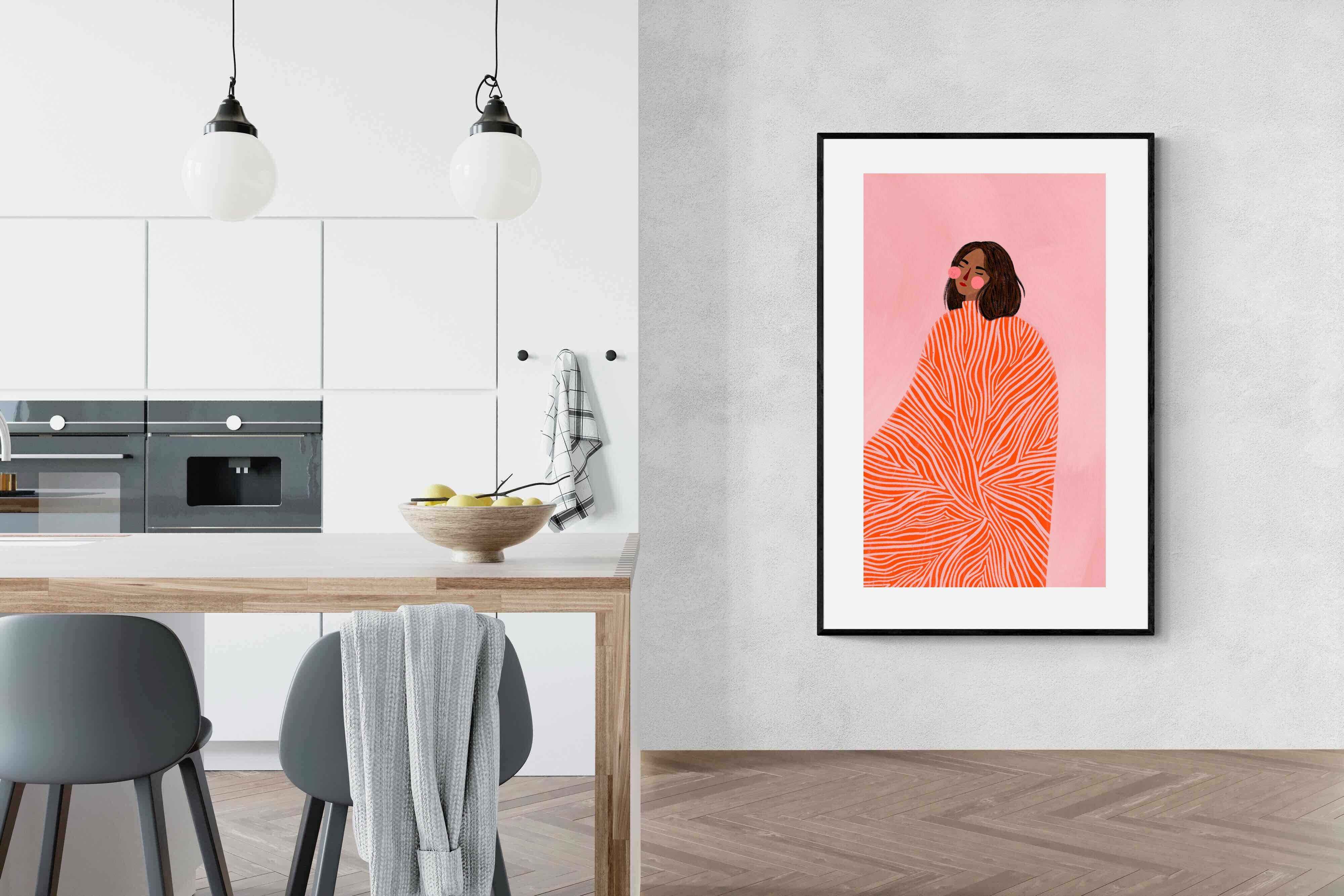 Pixalot Woman With Swirls