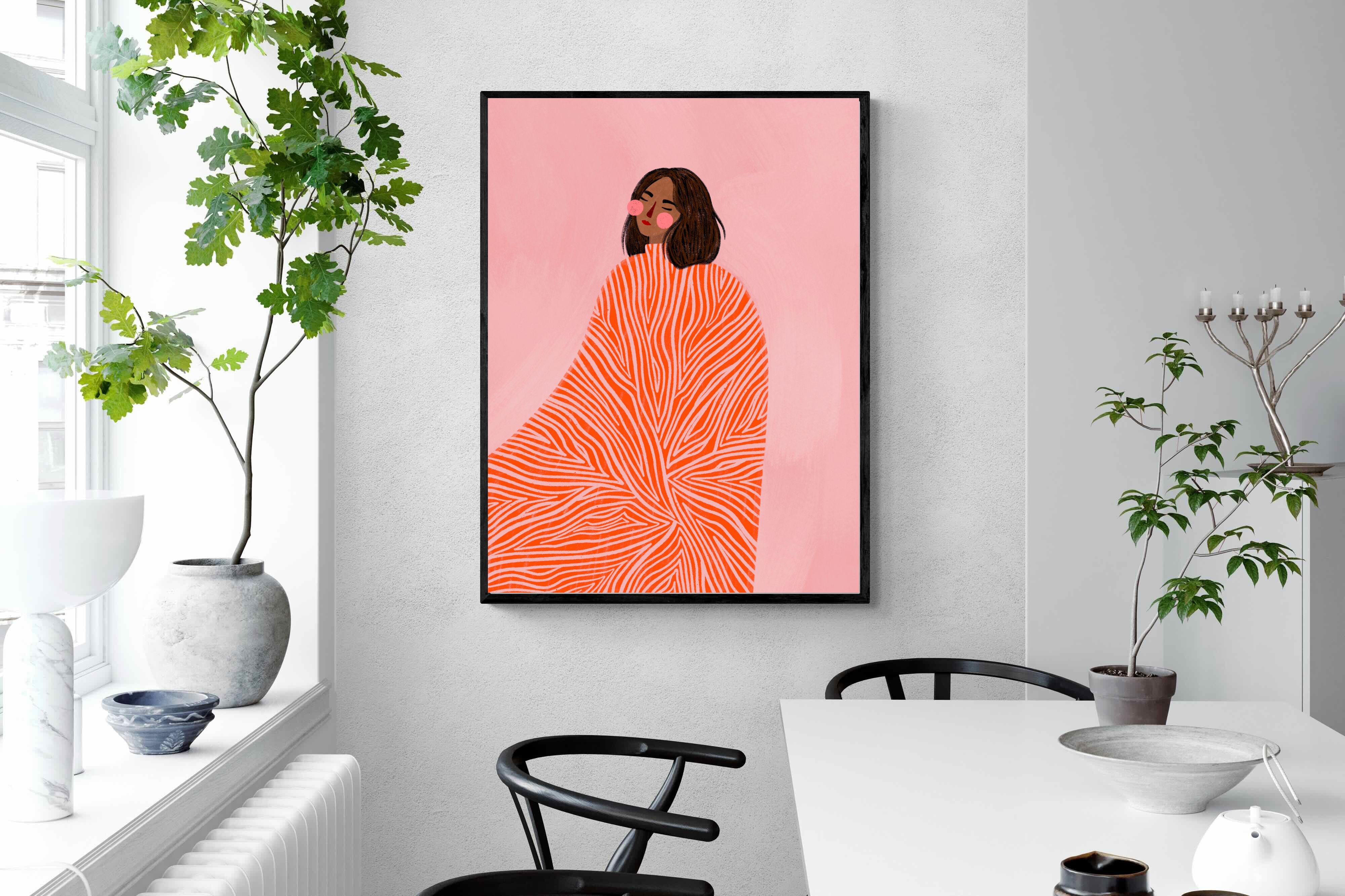 Pixalot Woman With Swirls