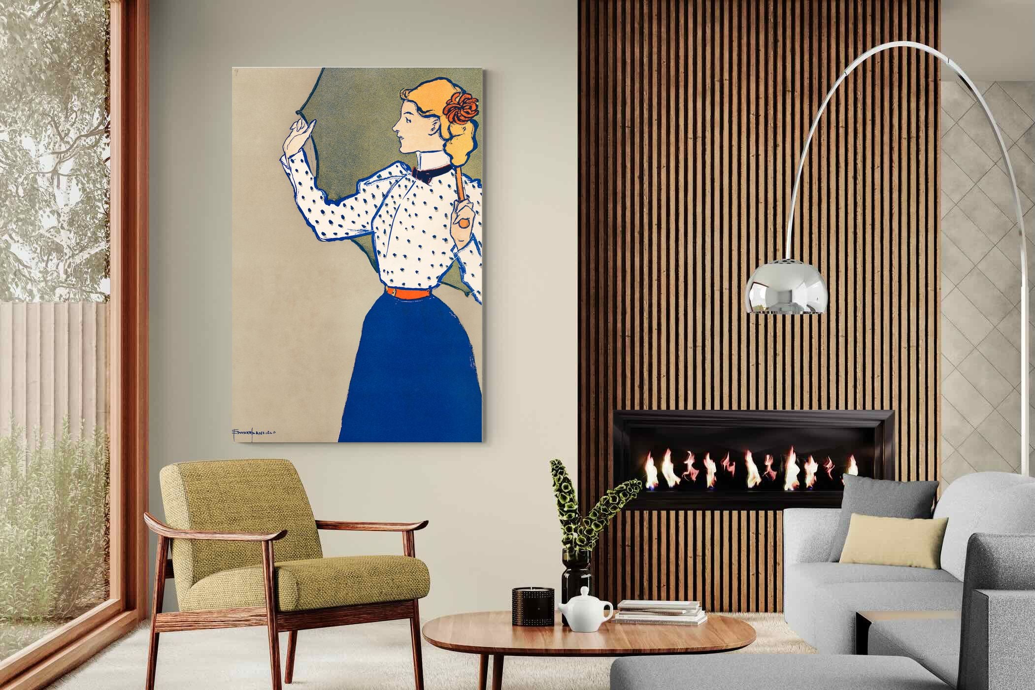 Pixalot Woman With Umbrella