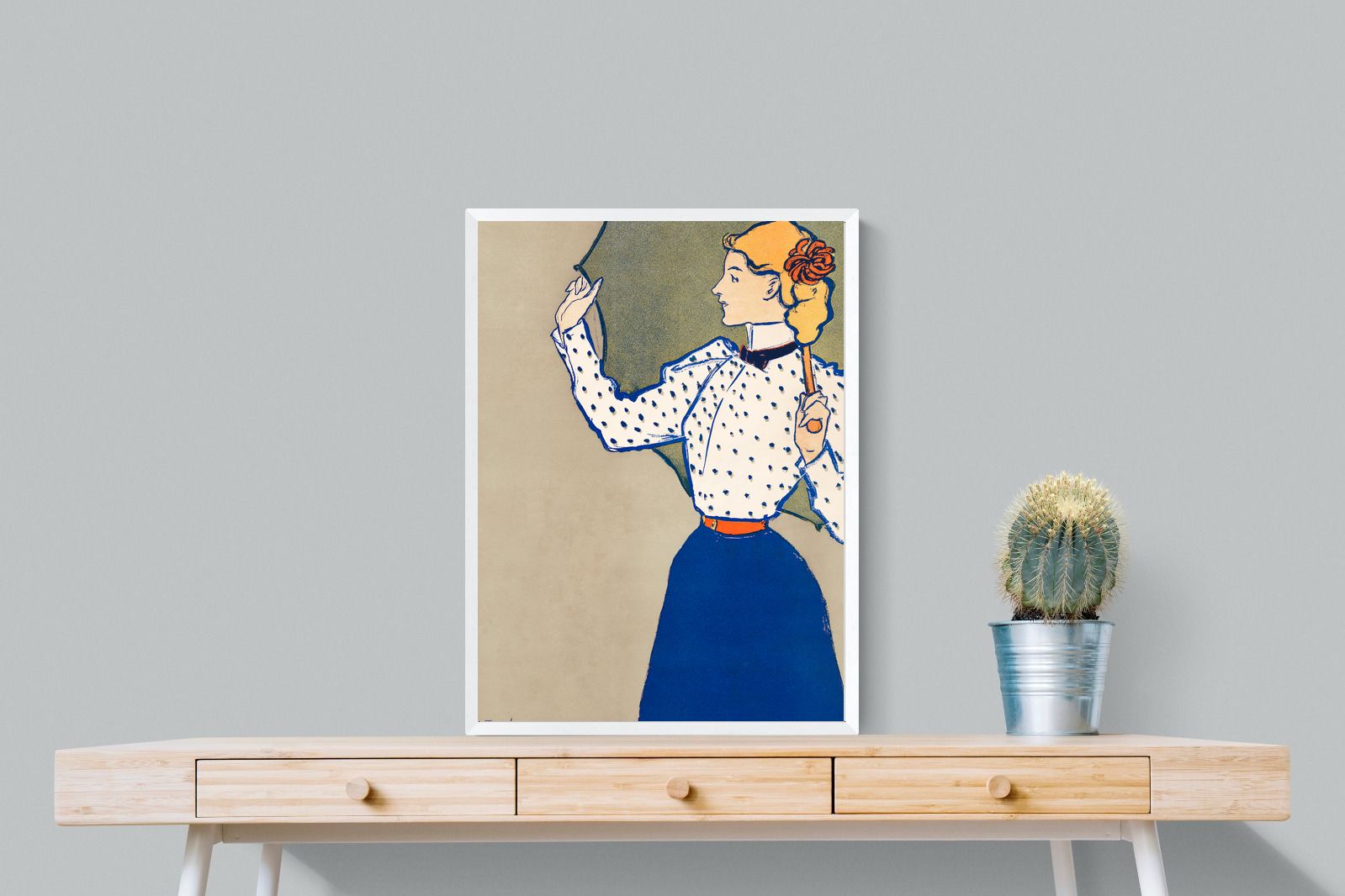 Pixalot Woman With Umbrella