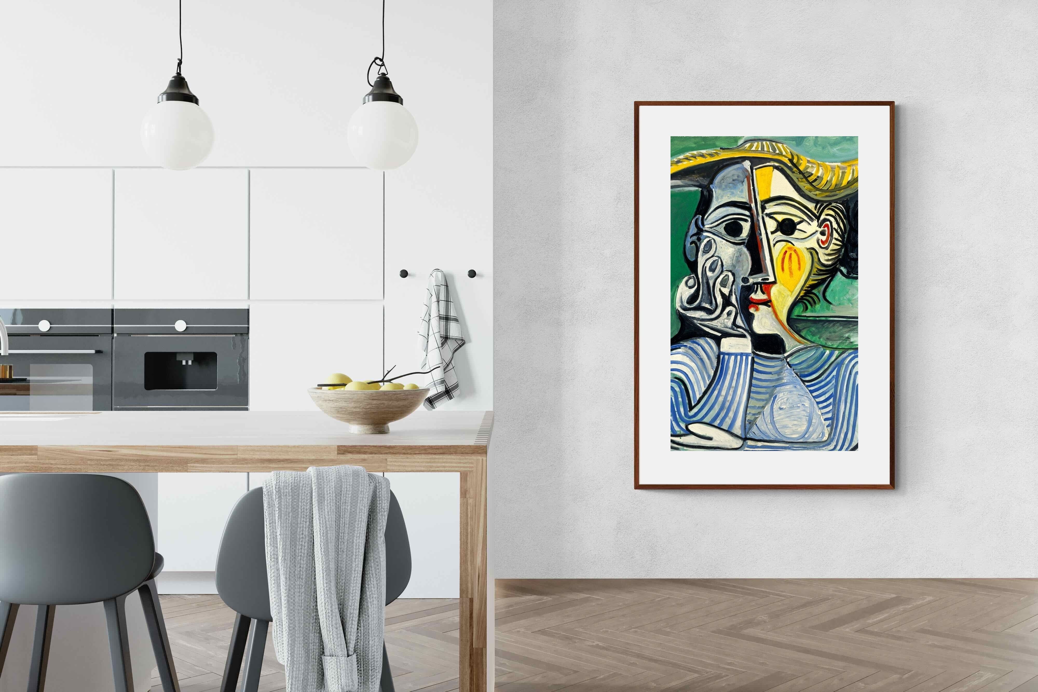 Pixalot Woman With Yellow Hat