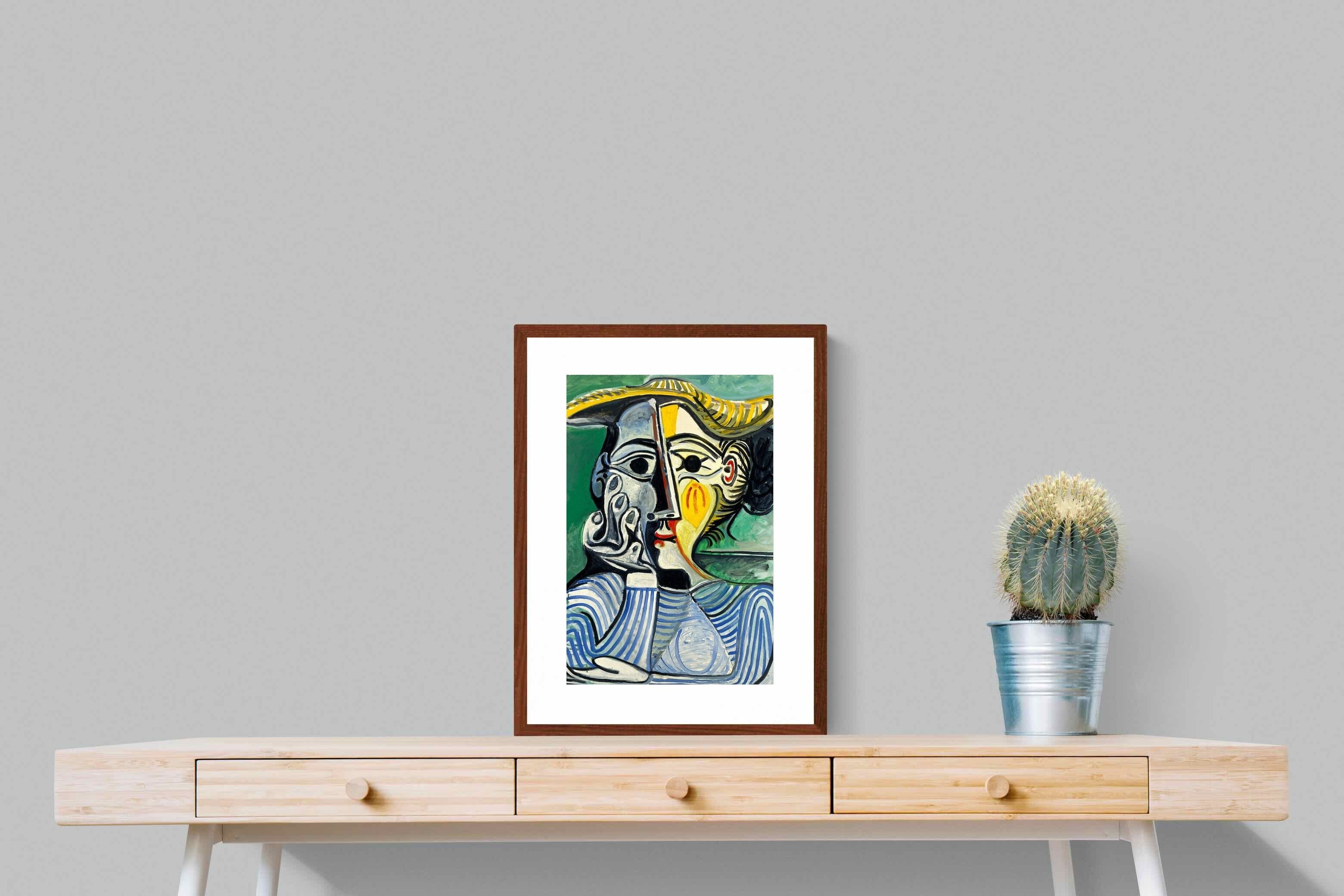 Pixalot Woman With Yellow Hat