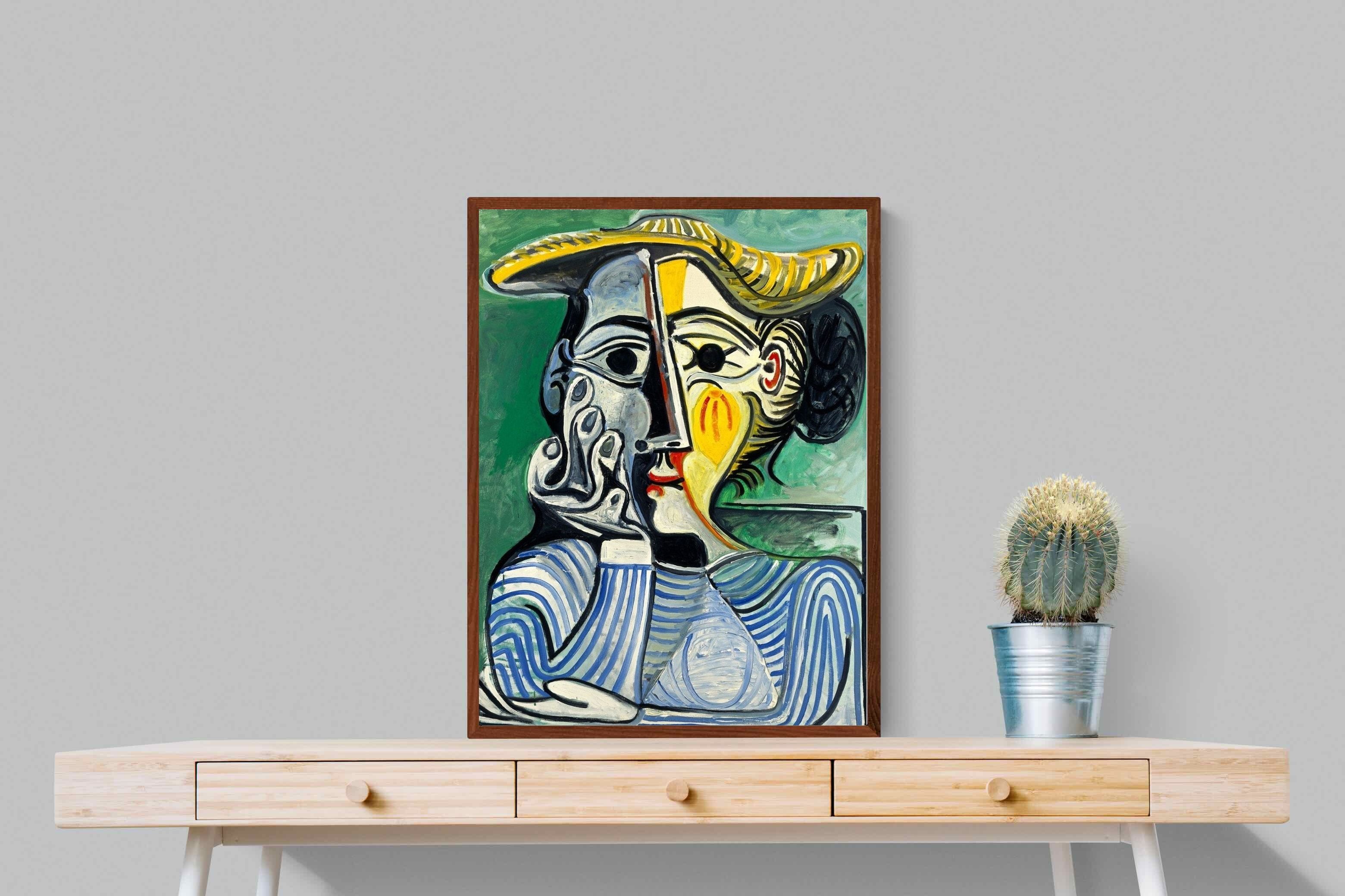 Pixalot Woman With Yellow Hat