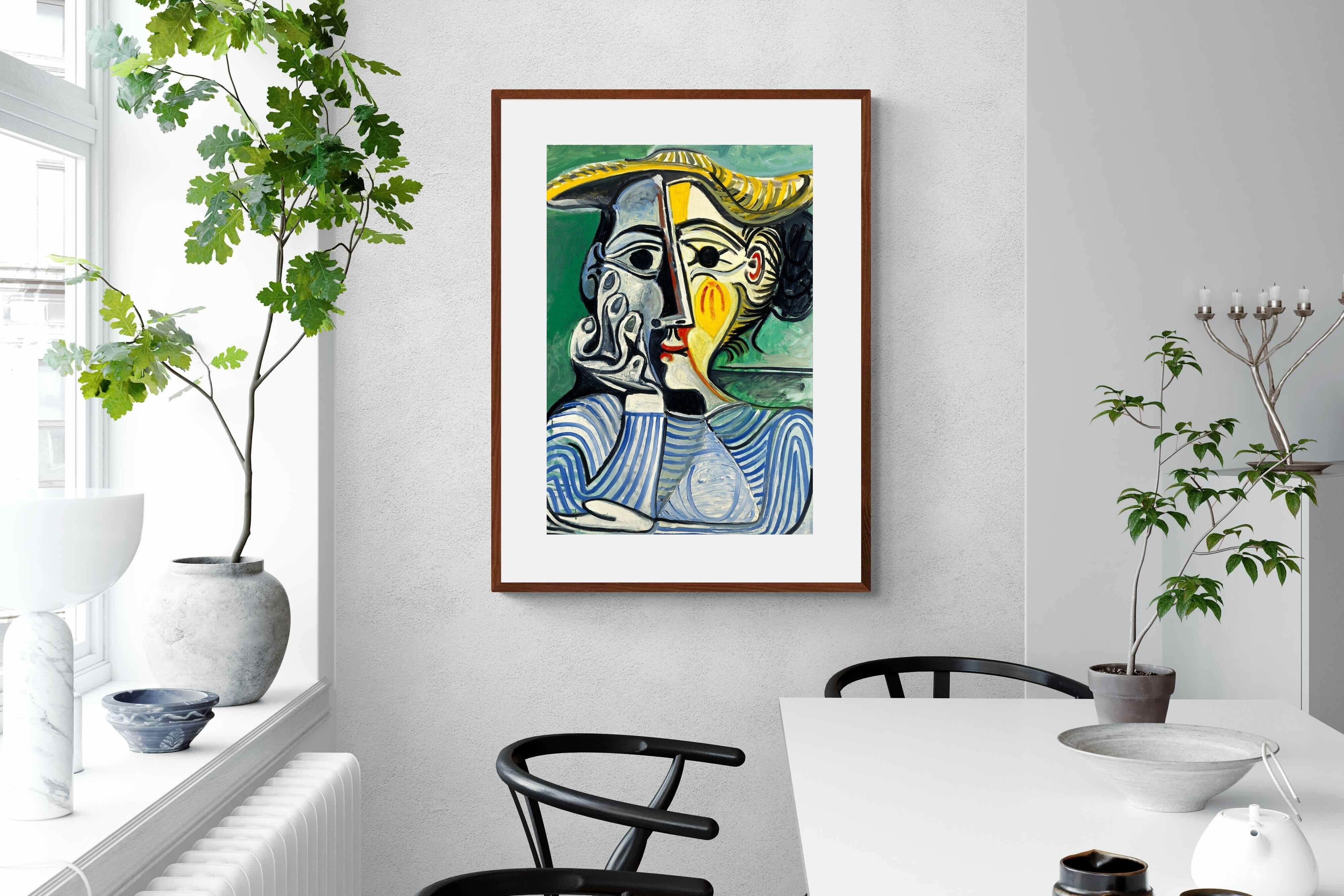 Pixalot Woman With Yellow Hat