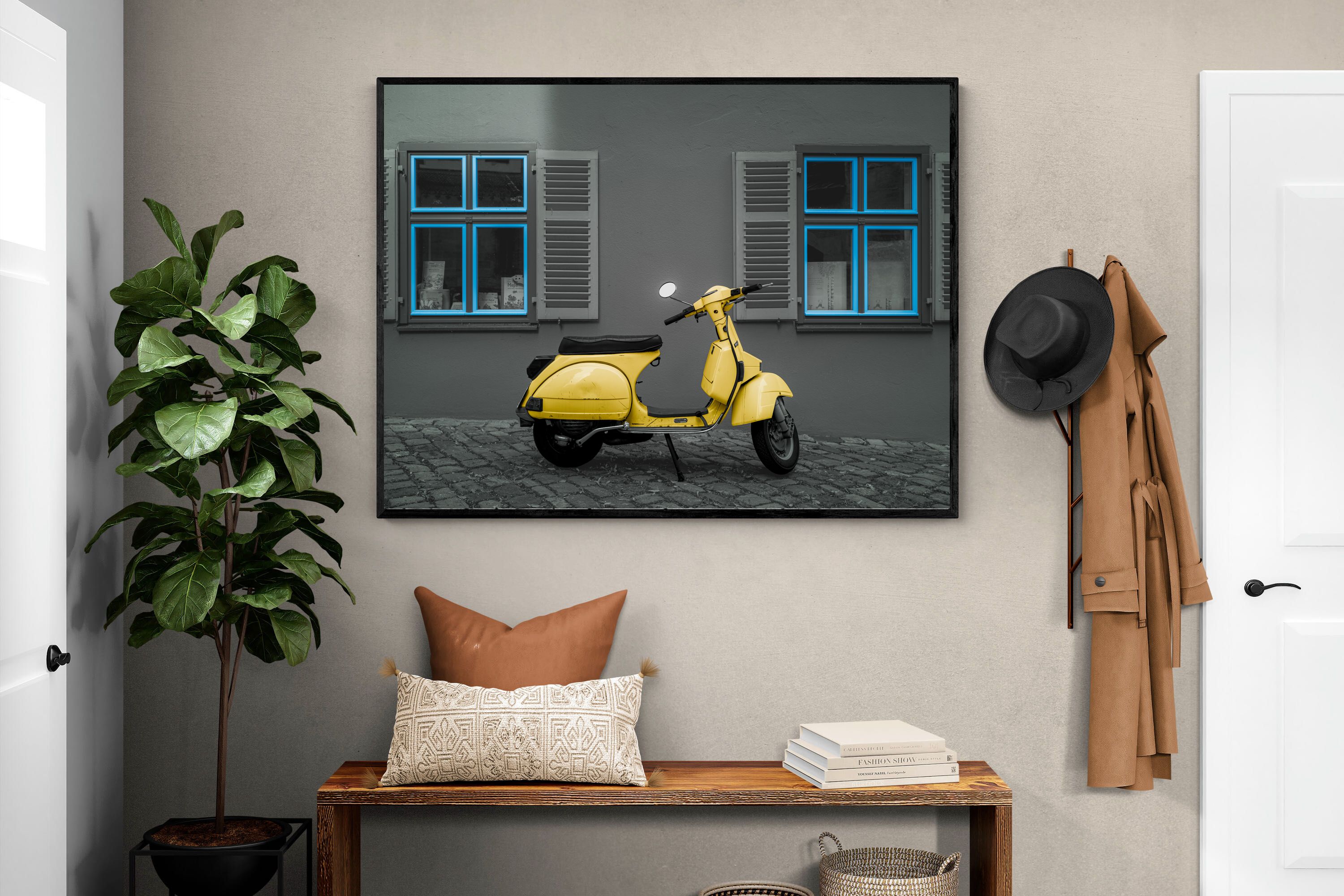 Pixalot Yellow Vespa