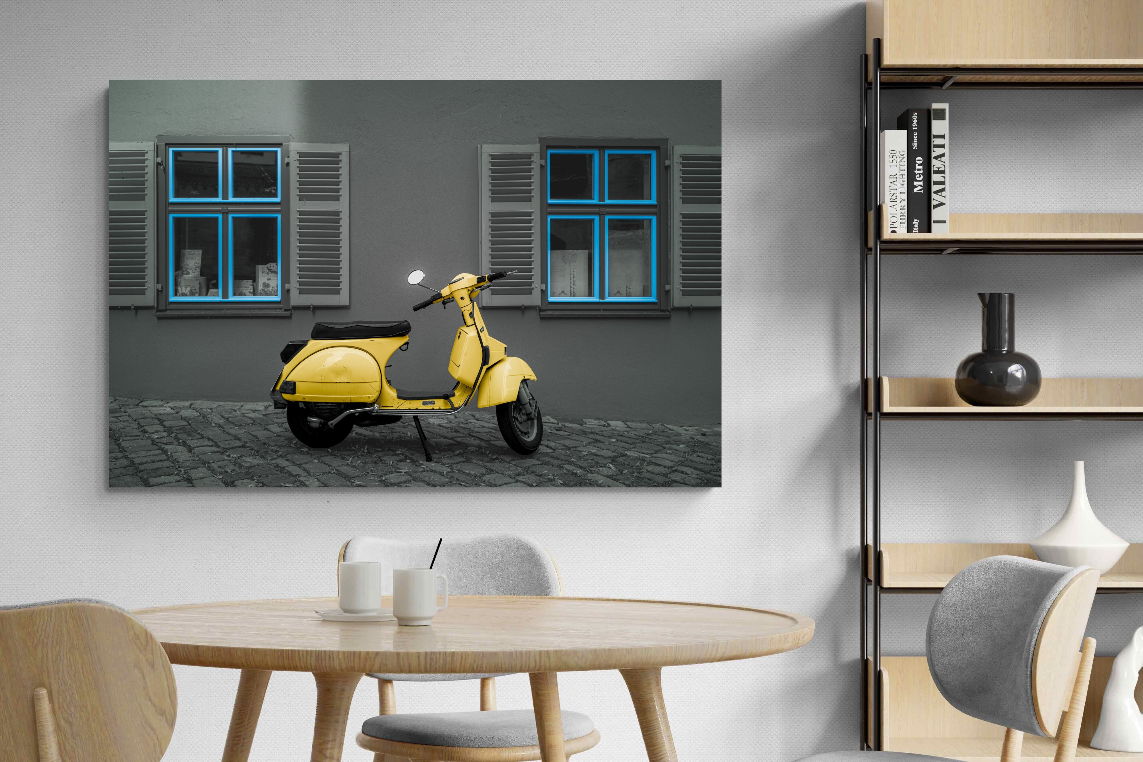 Pixalot Yellow Vespa
