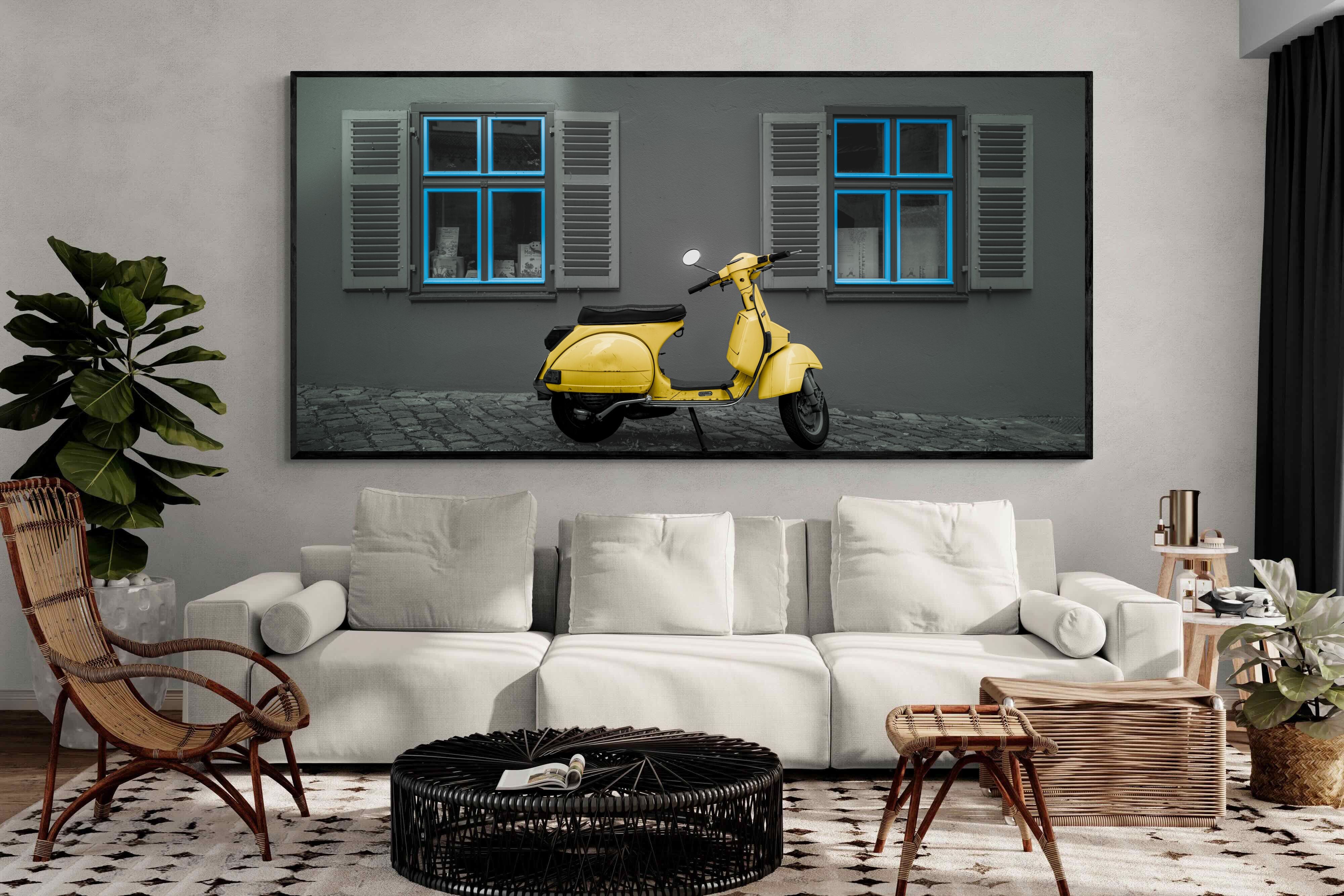 Pixalot Yellow Vespa