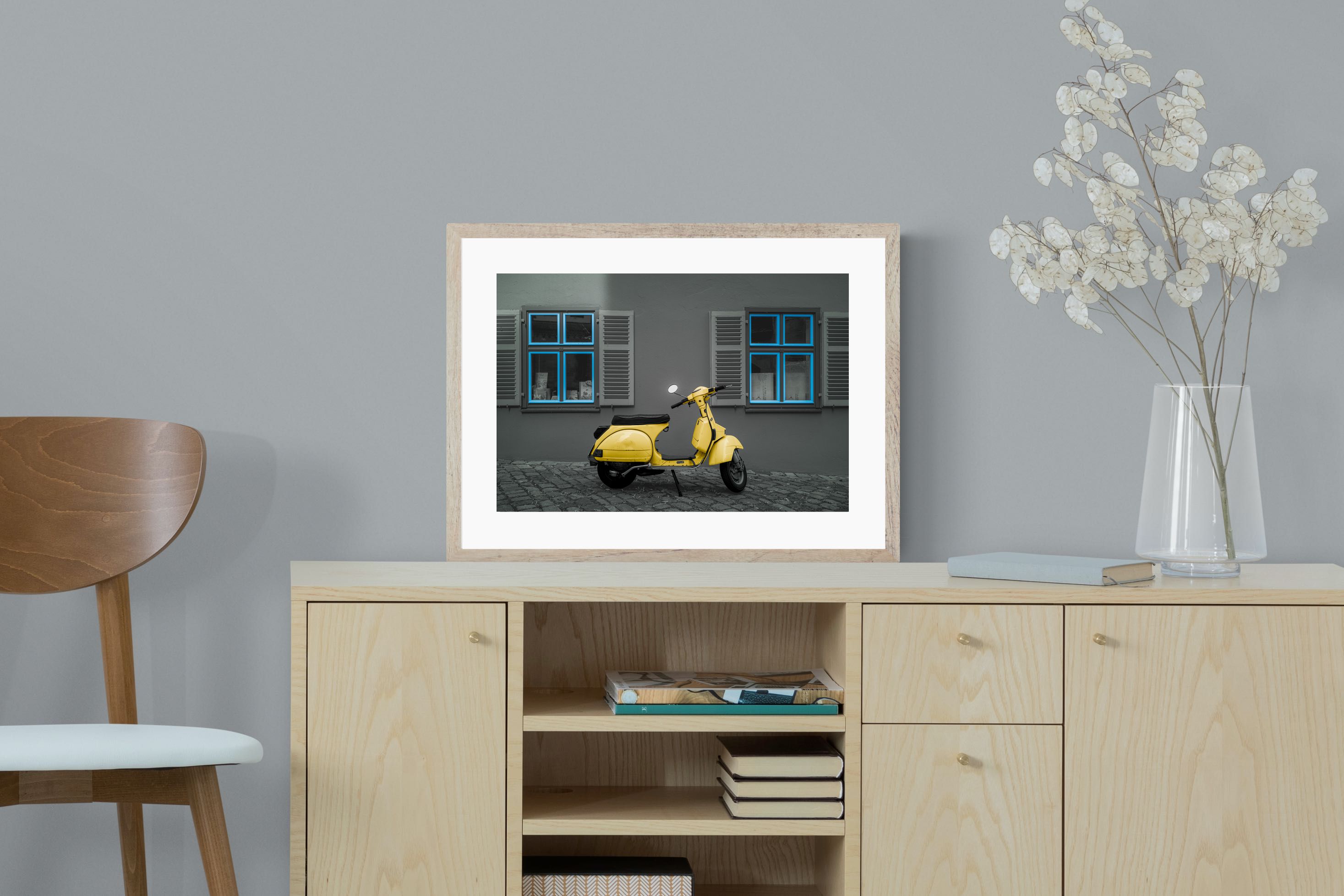 Pixalot Yellow Vespa