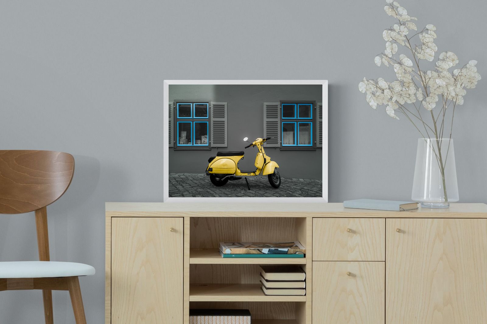 Pixalot Yellow Vespa