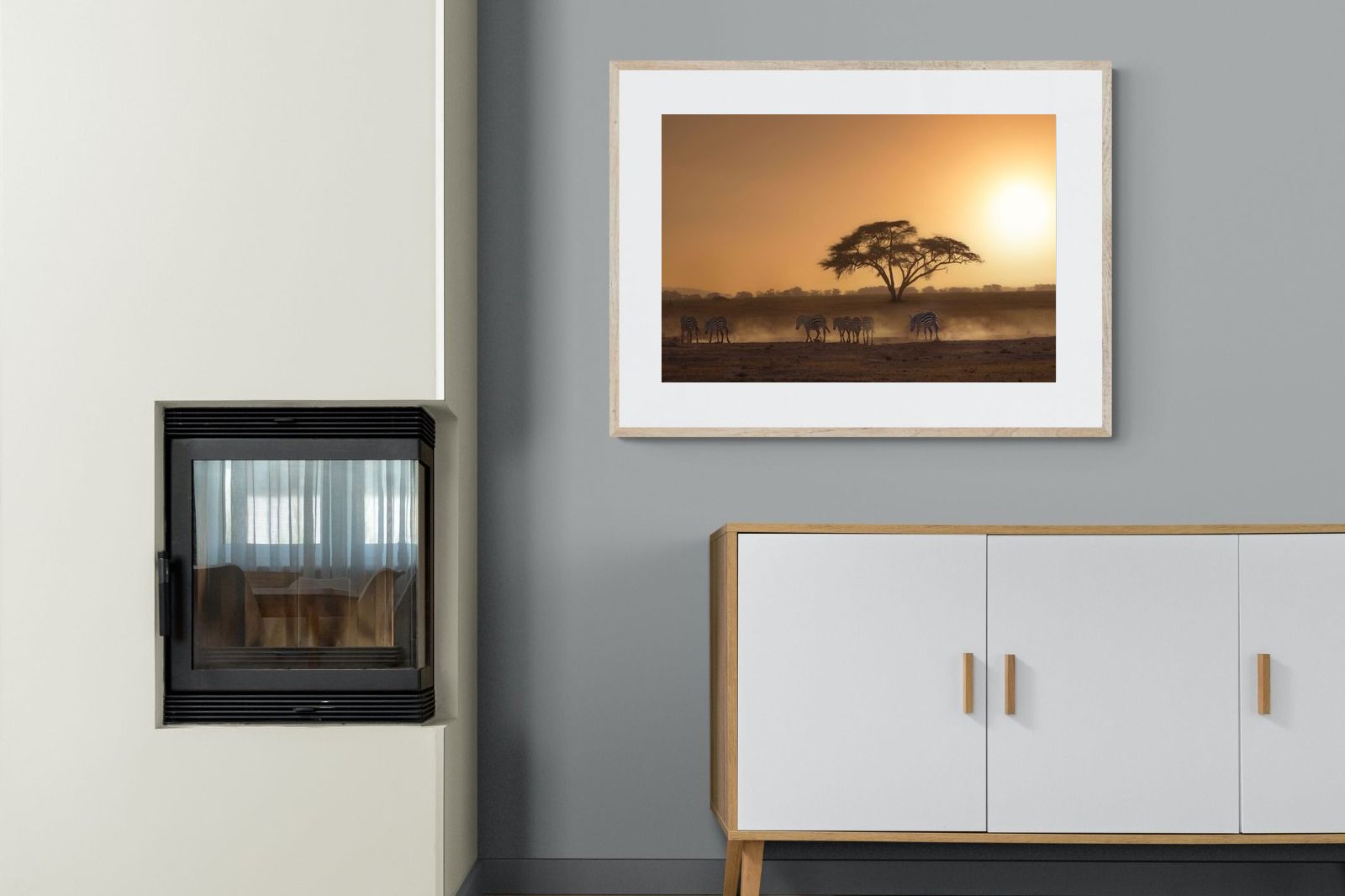 Pixalot Zebra at Dusk