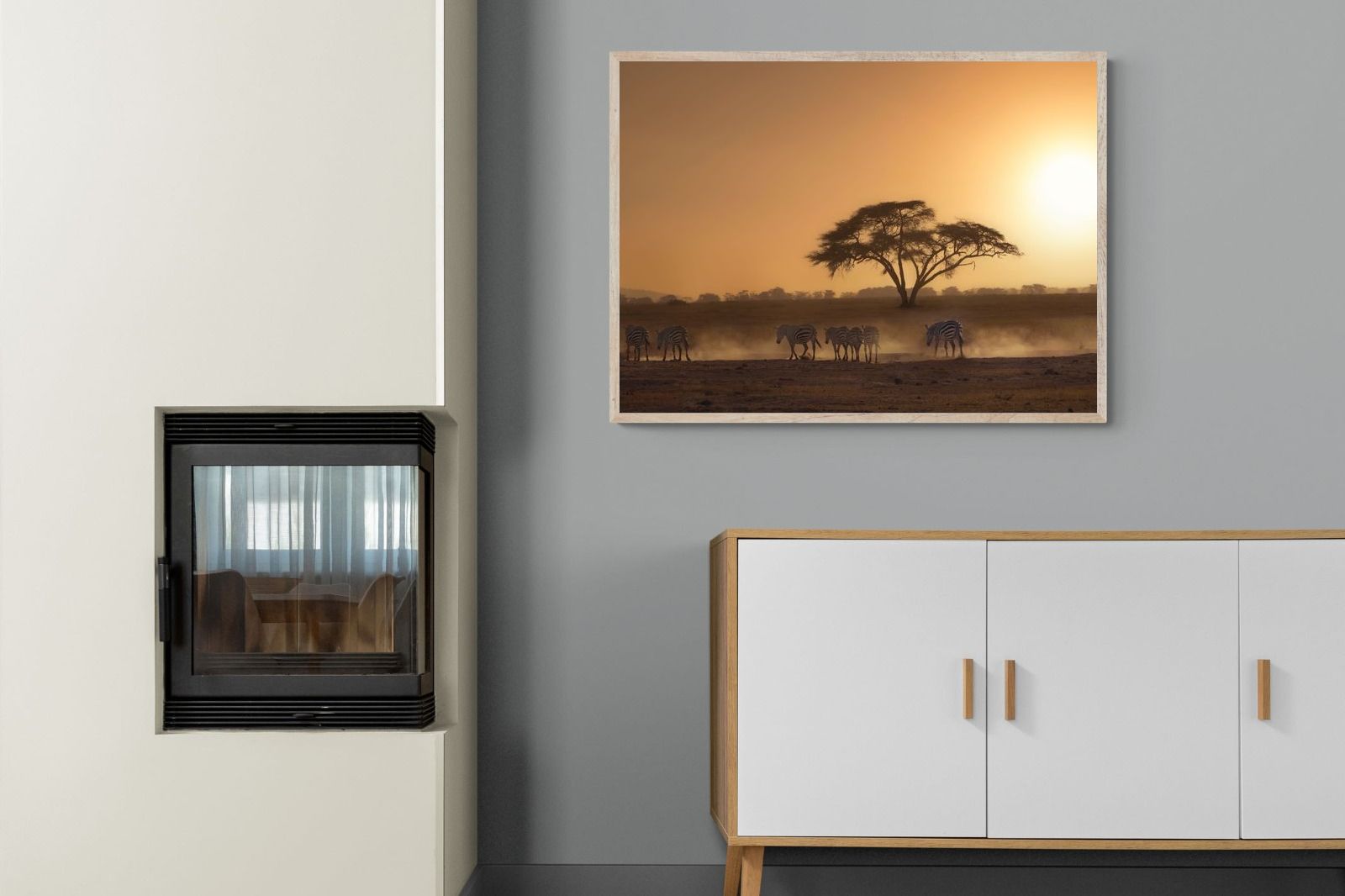 Pixalot Zebra at Dusk