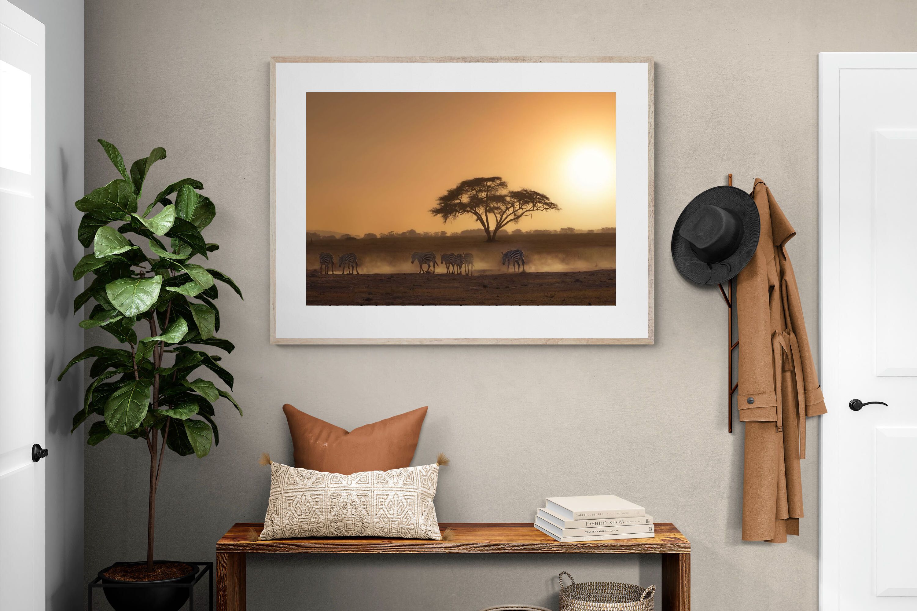 Pixalot Zebra at Dusk