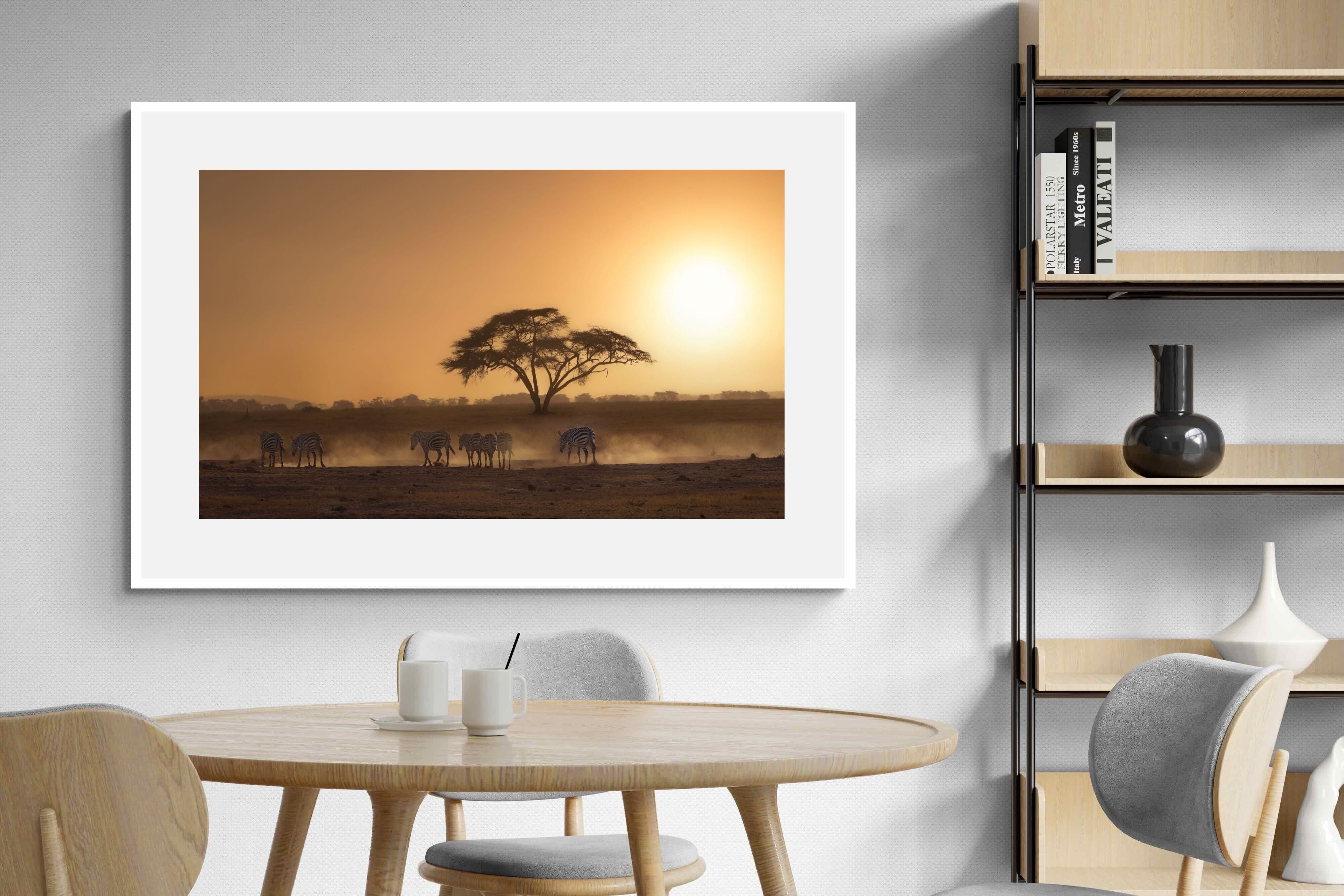 Pixalot Zebra at Dusk