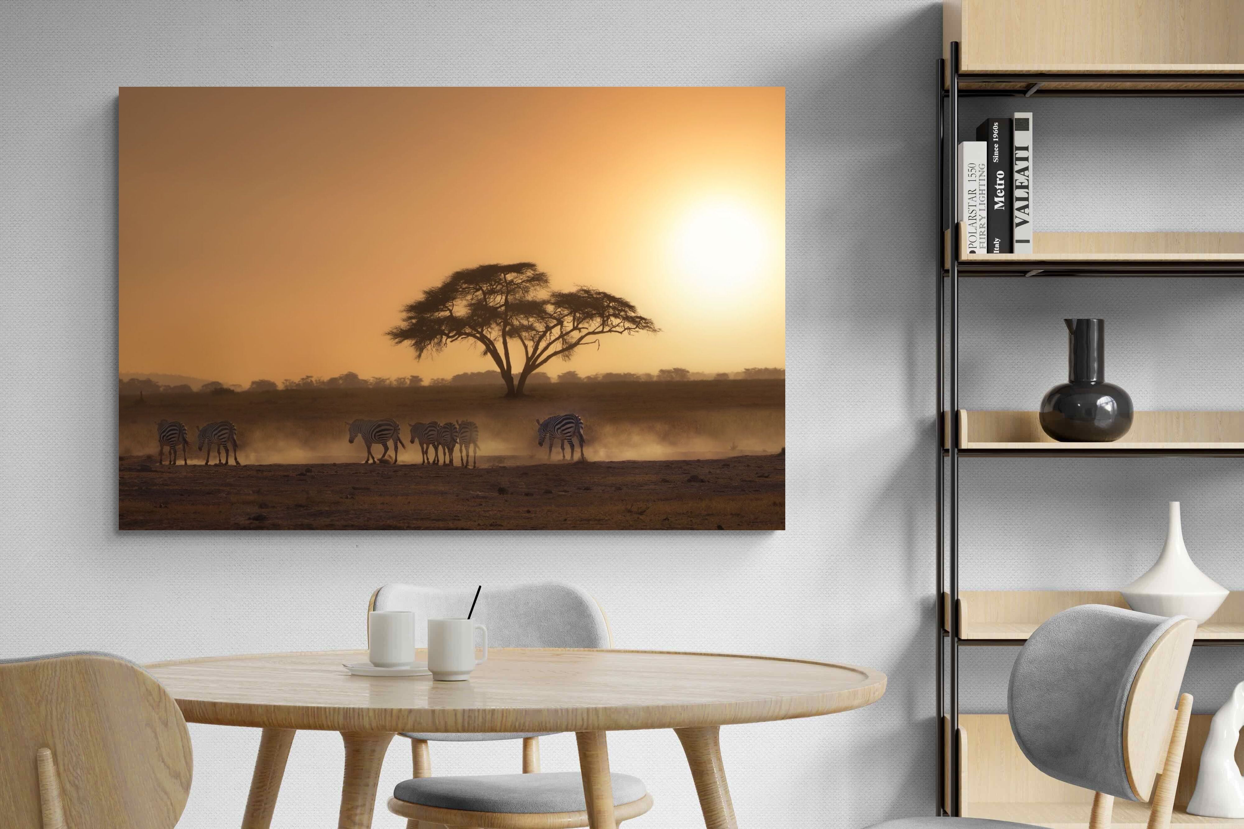 Pixalot Zebra at Dusk