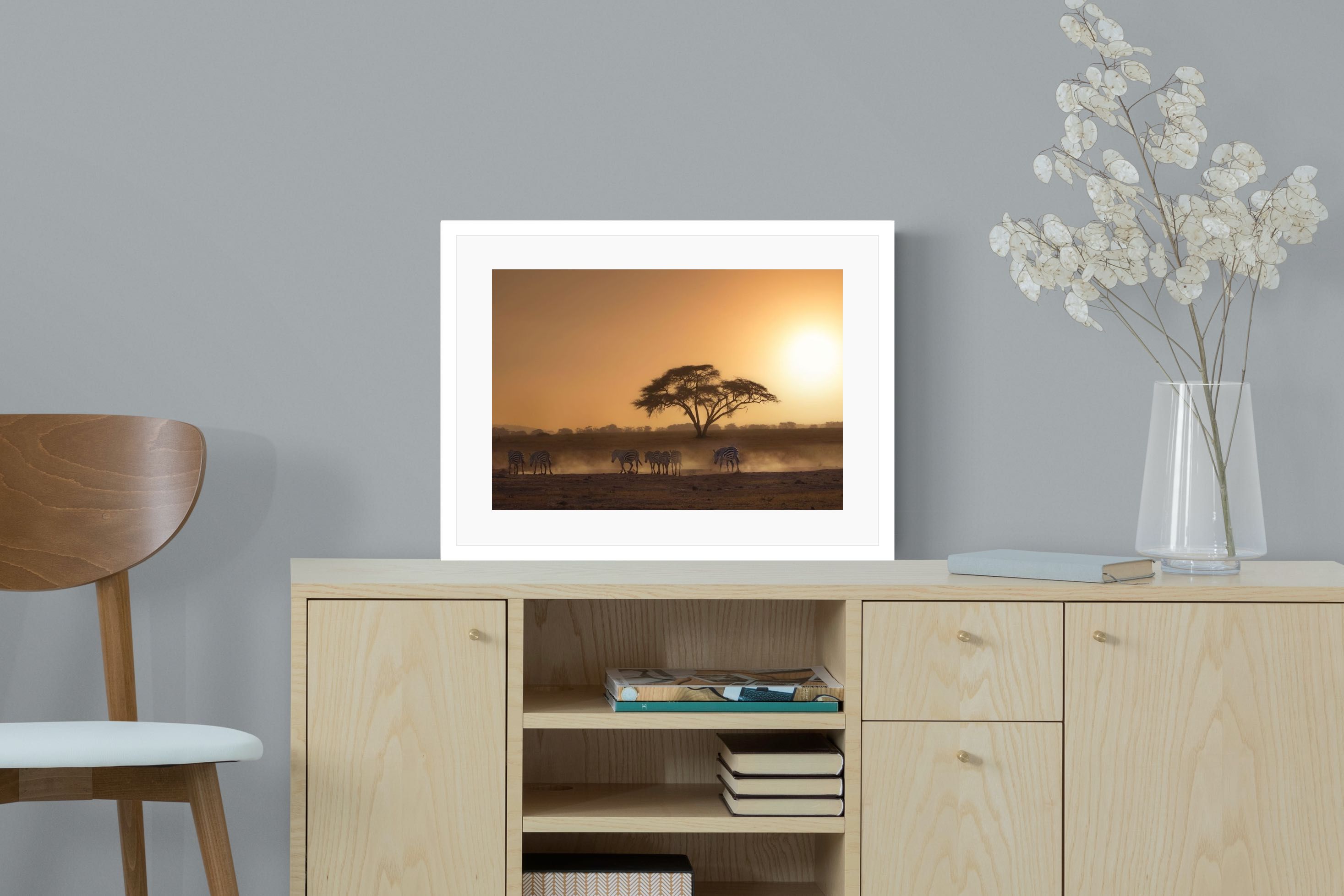 Pixalot Zebra at Dusk