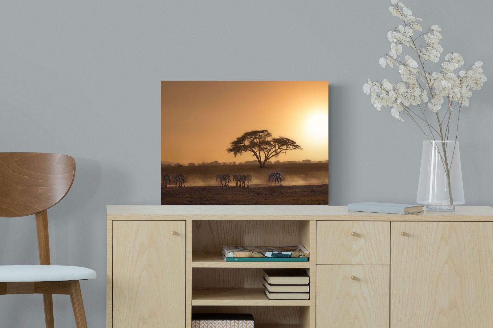 Pixalot Zebra at Dusk