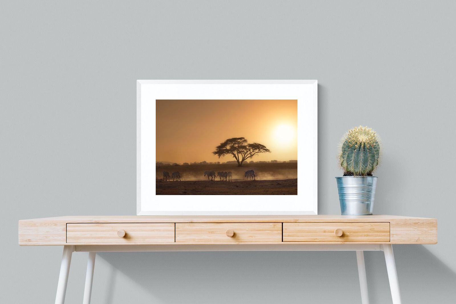 Pixalot Zebra at Dusk