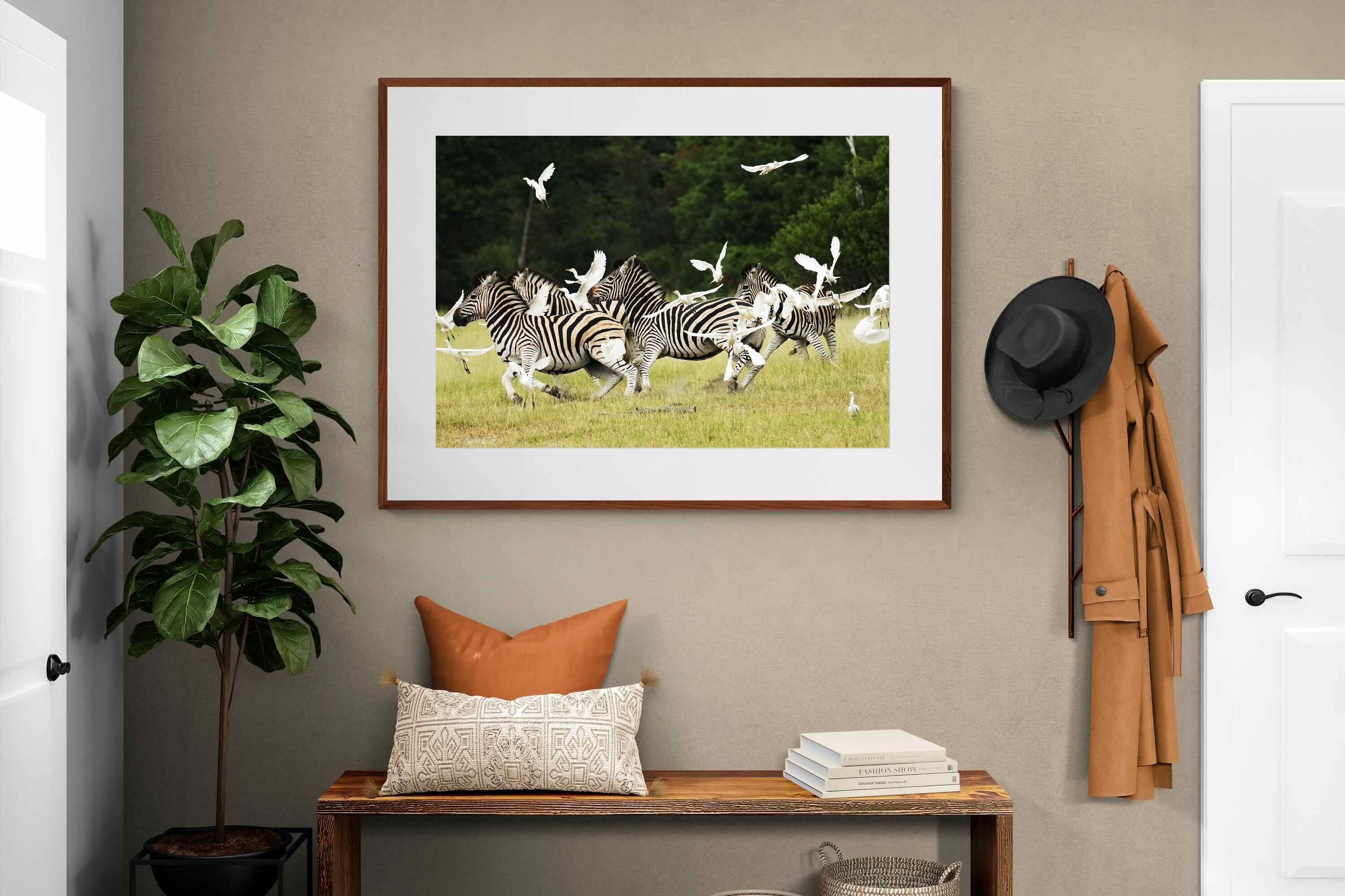 Pixalot Zebra & Herons (colour)