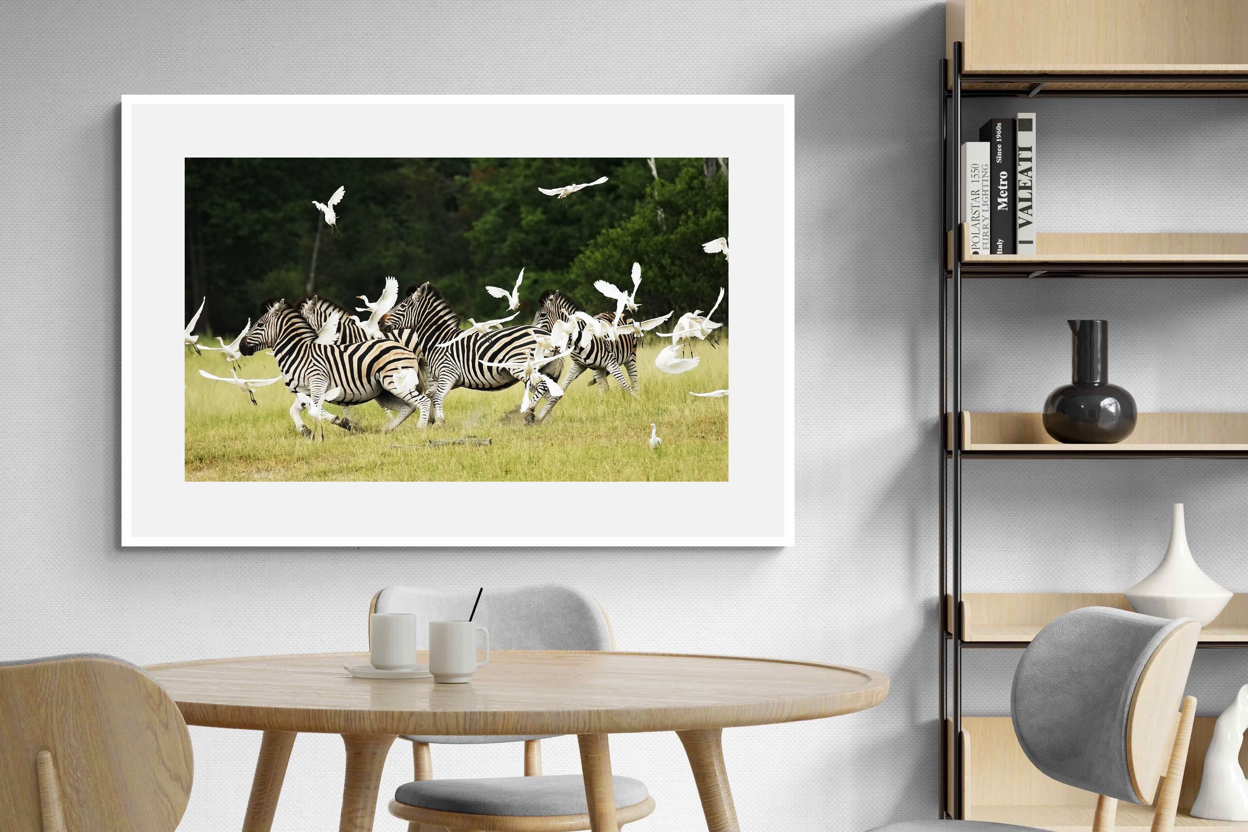 Pixalot Zebra & Herons (colour)