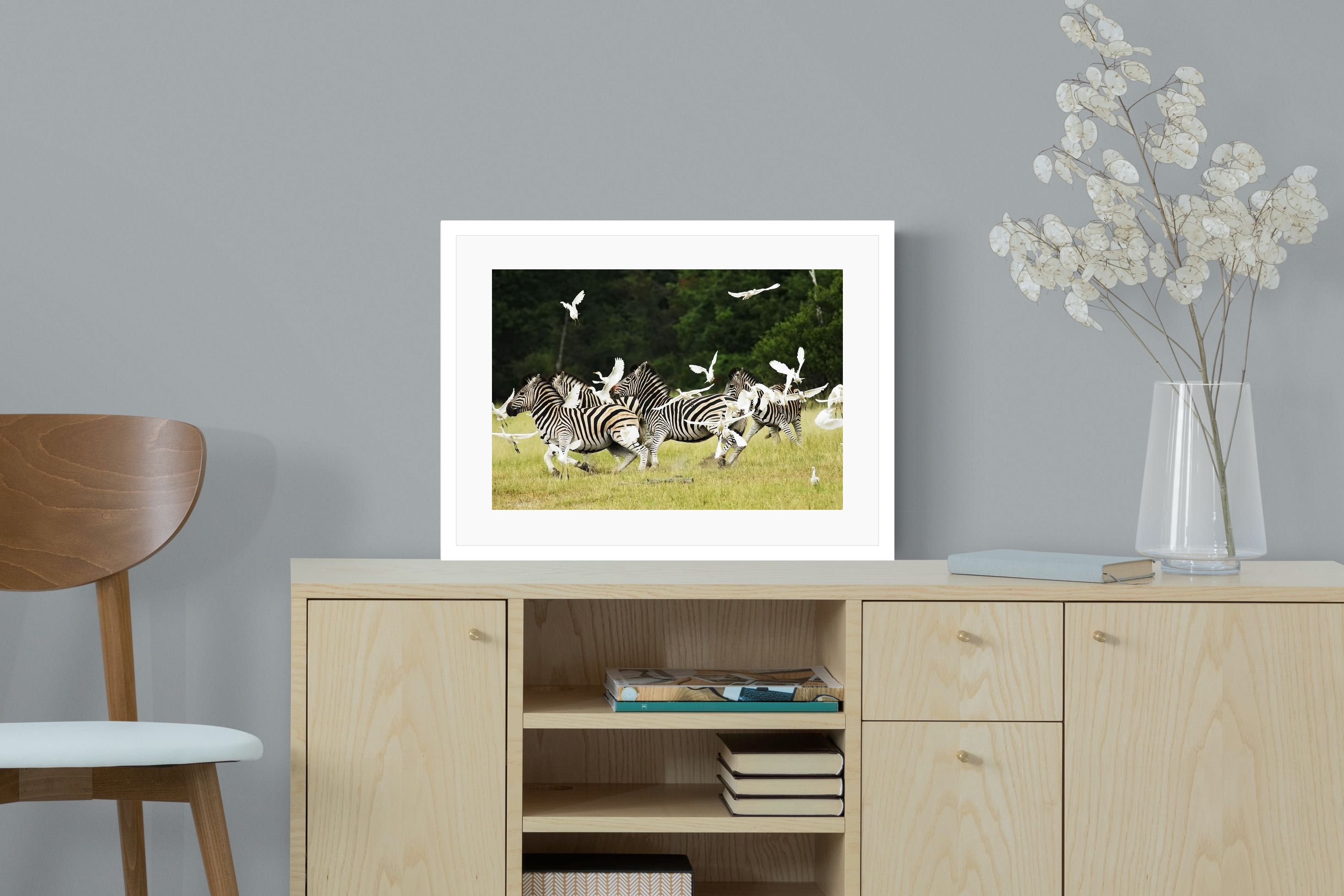 Pixalot Zebra & Herons (colour)