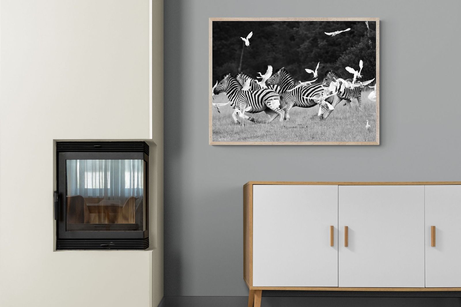 Pixalot Zebra & Herons