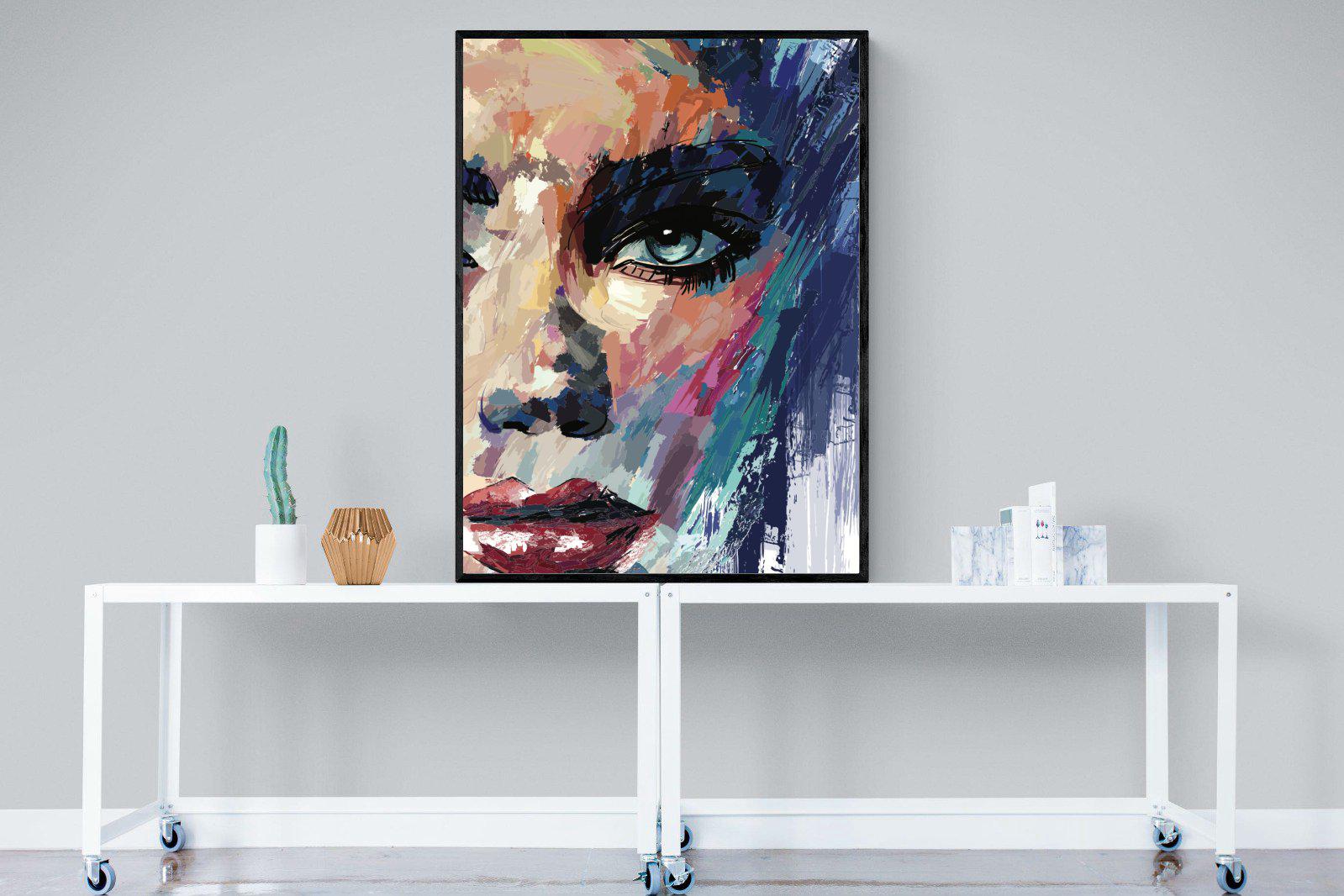 Abigail's Wish-Wall_Art-90 x 120cm-Mounted Canvas-Black-Pixalot