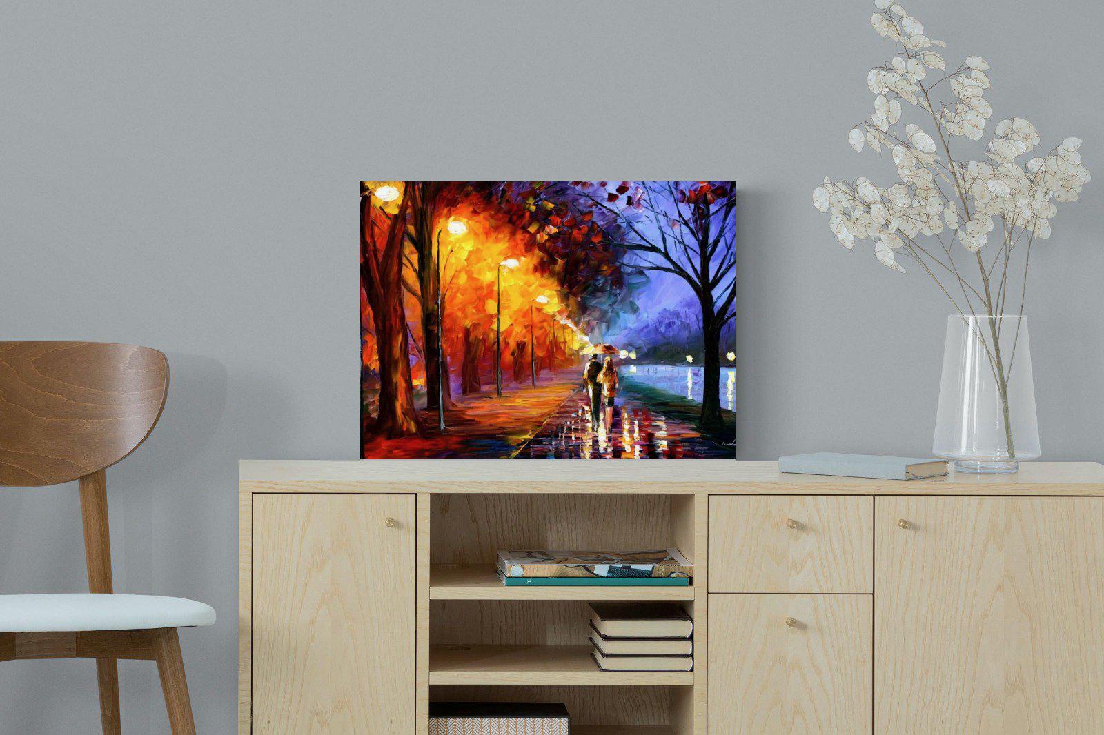 Alley By The Lake-Wall_Art-60 x 45cm-Mounted Canvas-No Frame-Pixalot