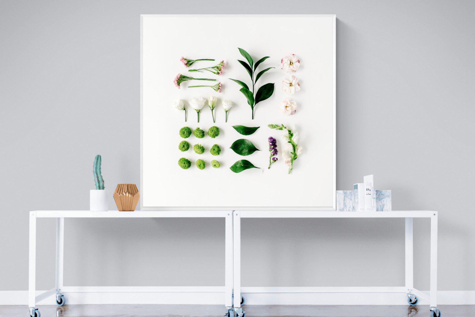 Arrangement-Wall_Art-120 x 120cm-Mounted Canvas-White-Pixalot