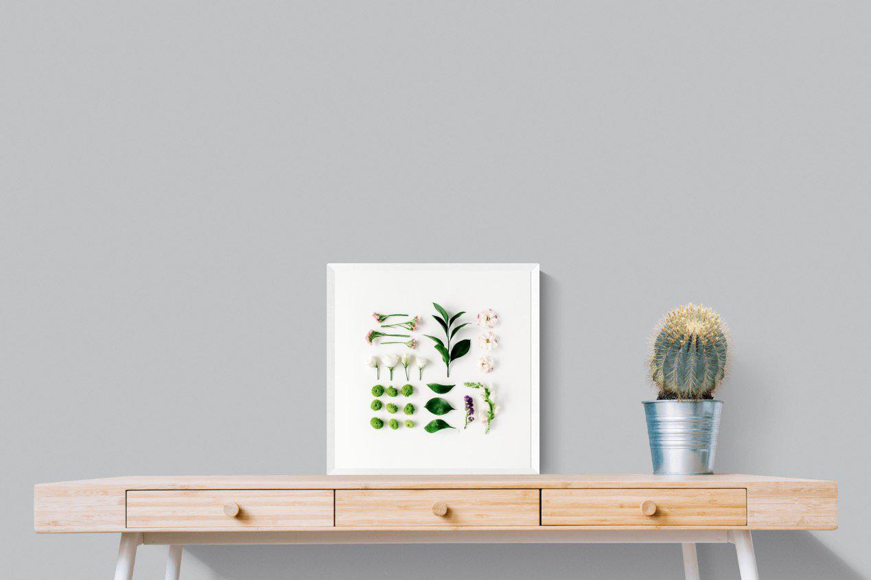 Arrangement-Wall_Art-50 x 50cm-Mounted Canvas-White-Pixalot