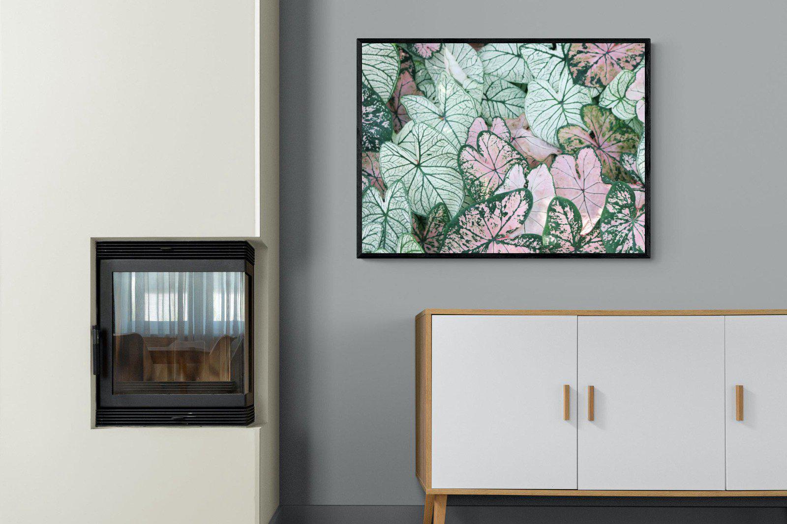 Arrowhead-Wall_Art-100 x 75cm-Mounted Canvas-Black-Pixalot