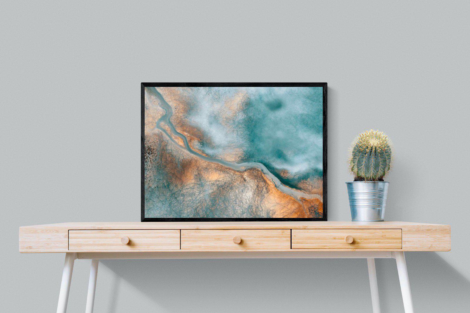 Art By Nature-Wall_Art-80 x 60cm-Mounted Canvas-Black-Pixalot
