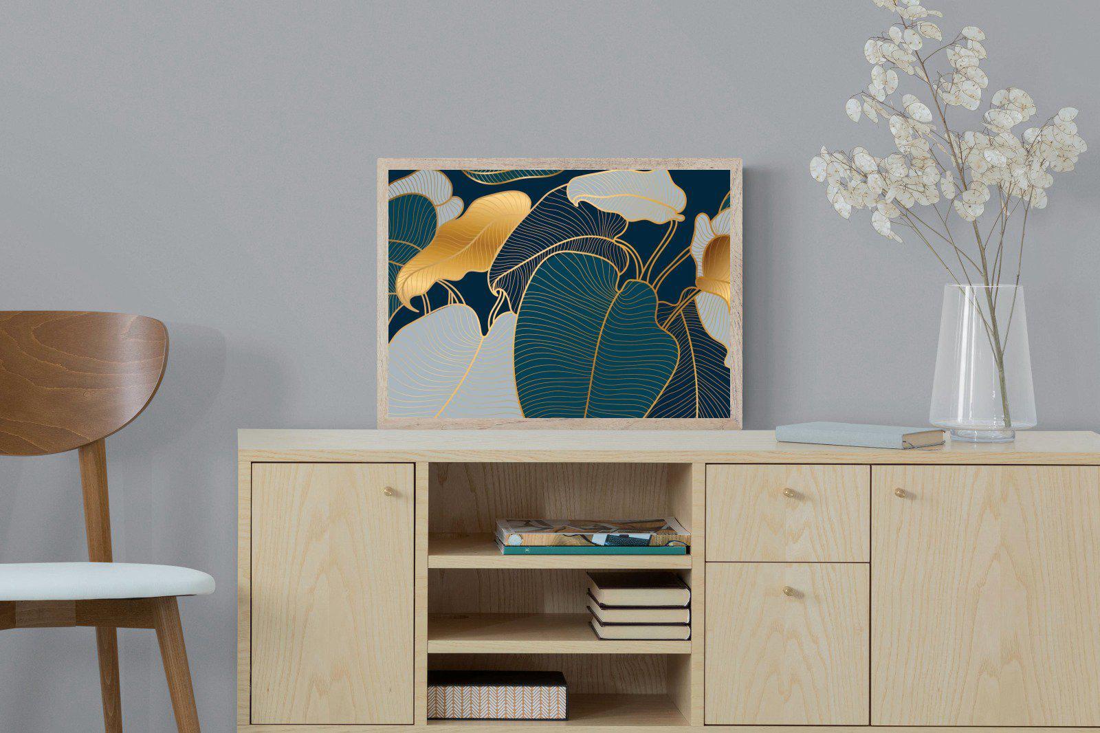 Art Deco-Wall_Art-60 x 45cm-Mounted Canvas-Wood-Pixalot