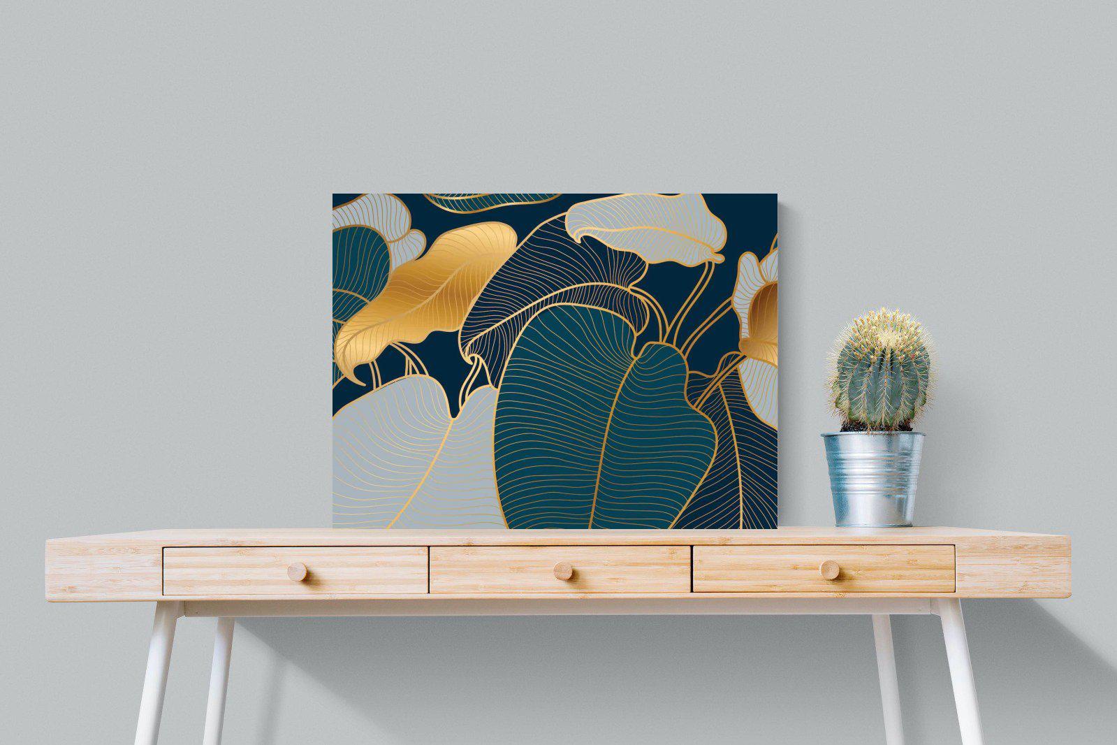 Art Deco-Wall_Art-80 x 60cm-Mounted Canvas-No Frame-Pixalot