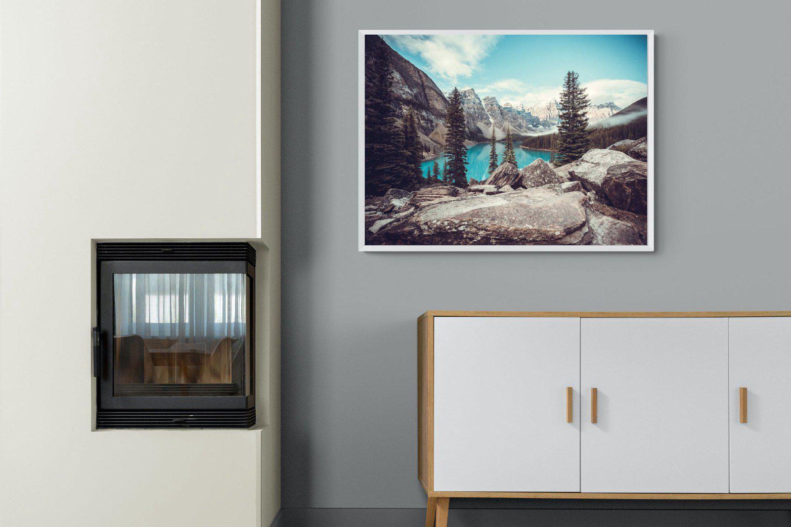 Banff-Wall_Art-100 x 75cm-Mounted Canvas-White-Pixalot