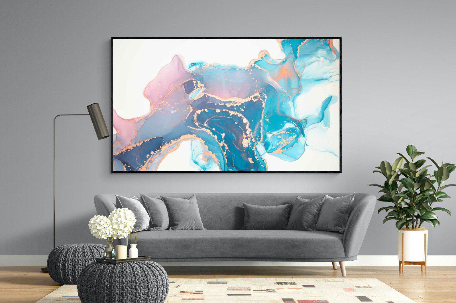 Blush-Wall_Art-220 x 130cm-Mounted Canvas-Black-Pixalot