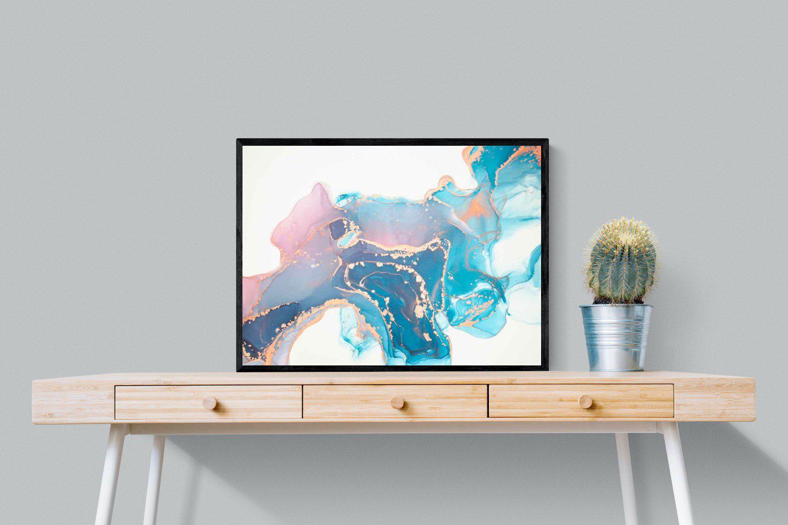 Blush-Wall_Art-80 x 60cm-Mounted Canvas-Black-Pixalot